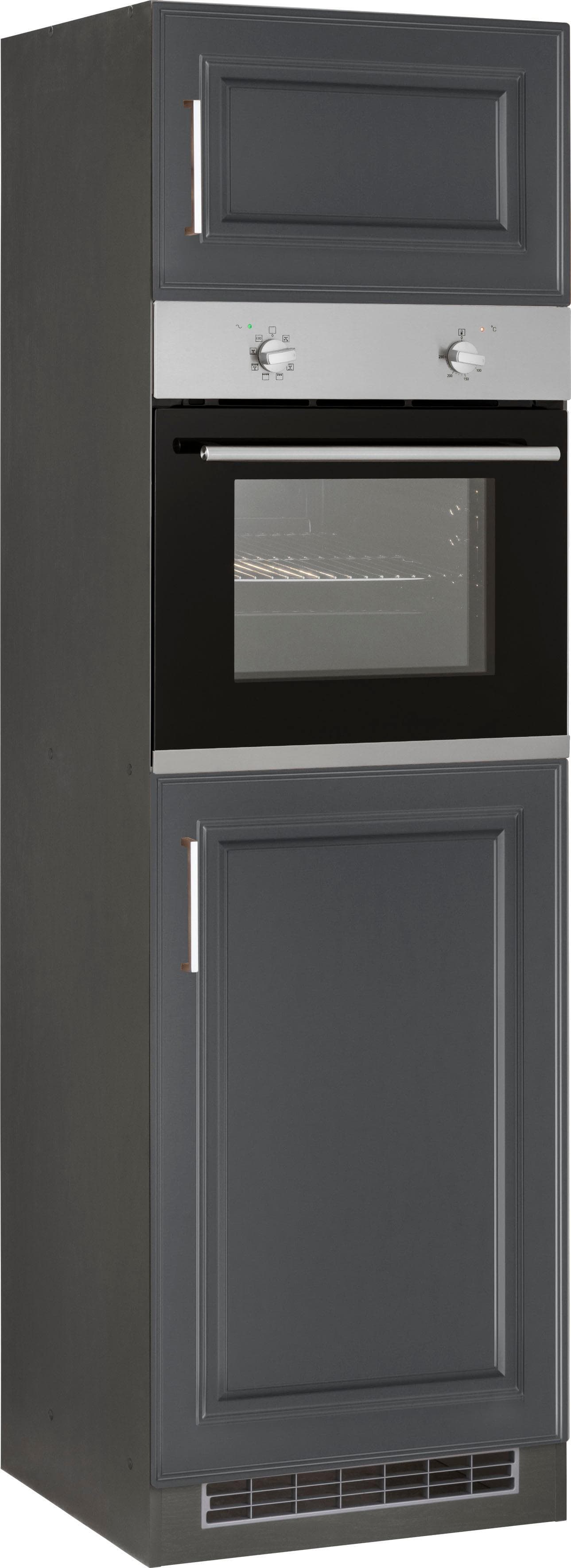 Hochwertiger Backofen/Kühlschrank mit MDF-Front