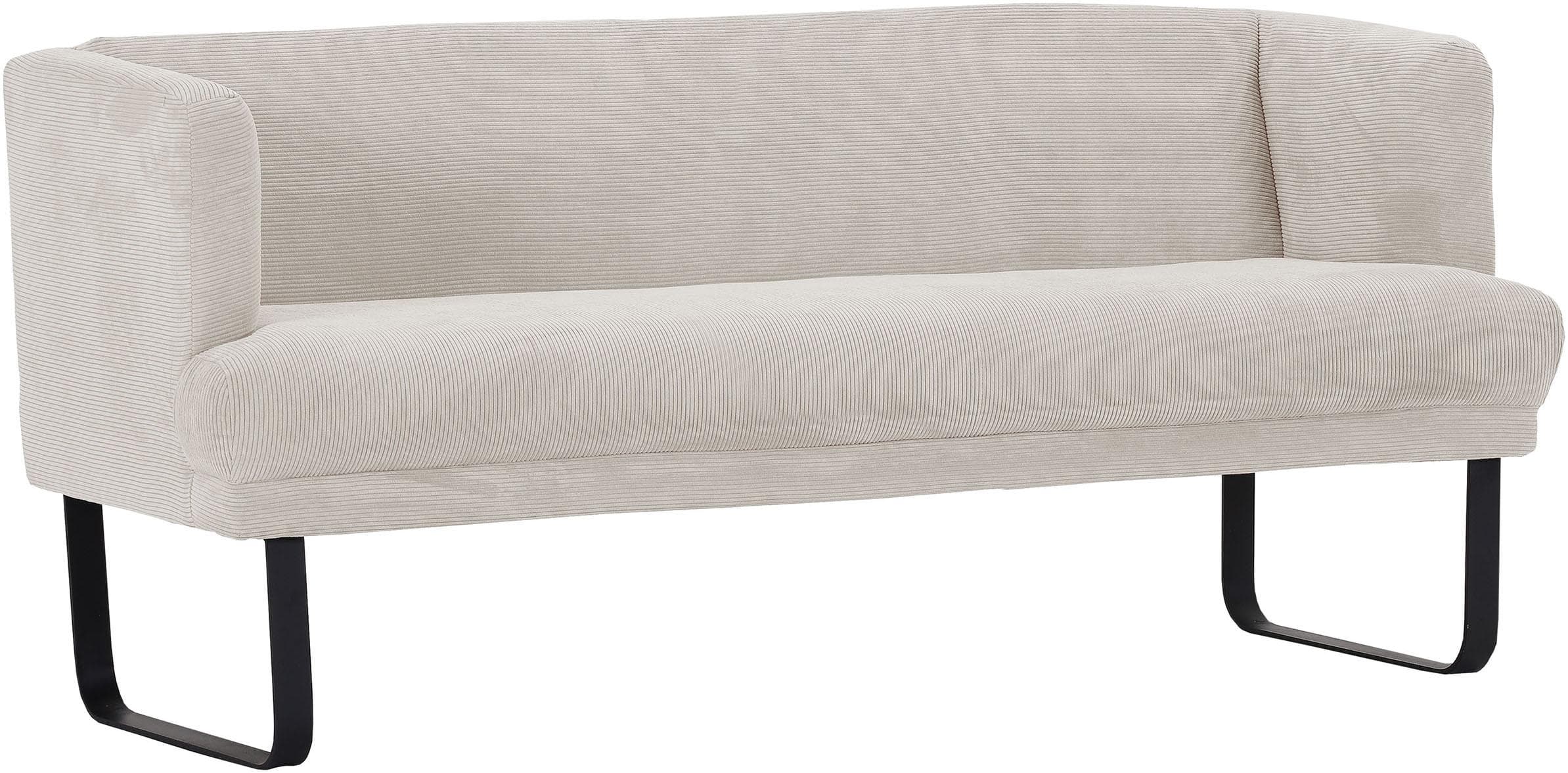 Gutmann Factory Küchensofa Weiß Metallfüße