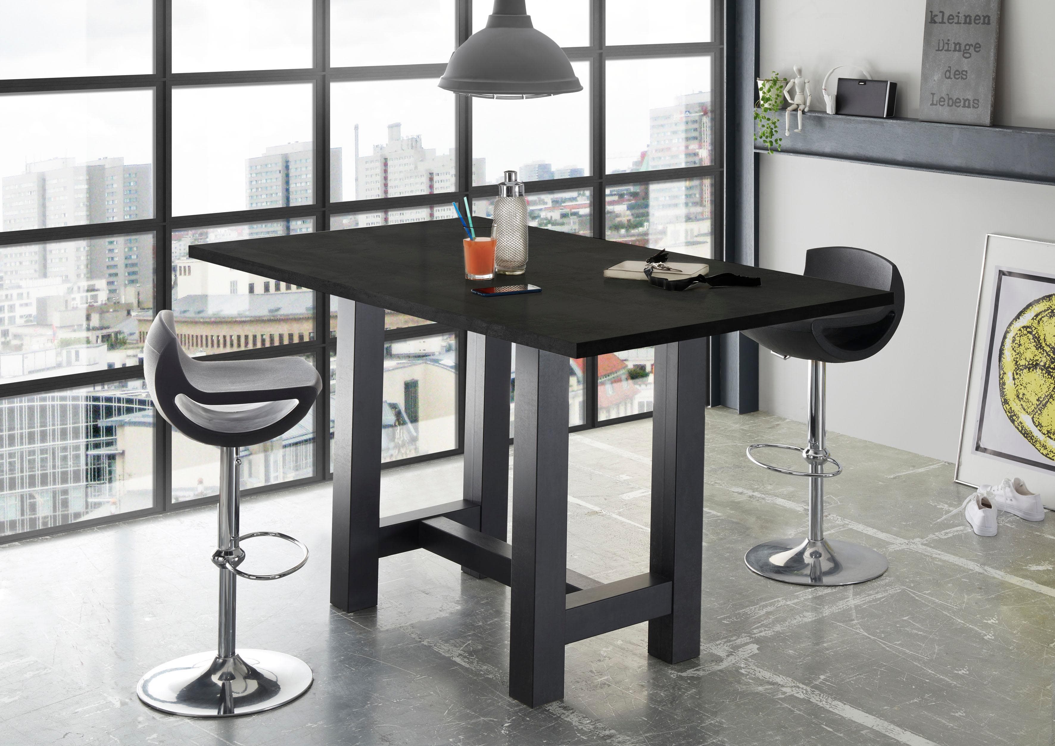 U-förmiger Bartisch aus [Material]