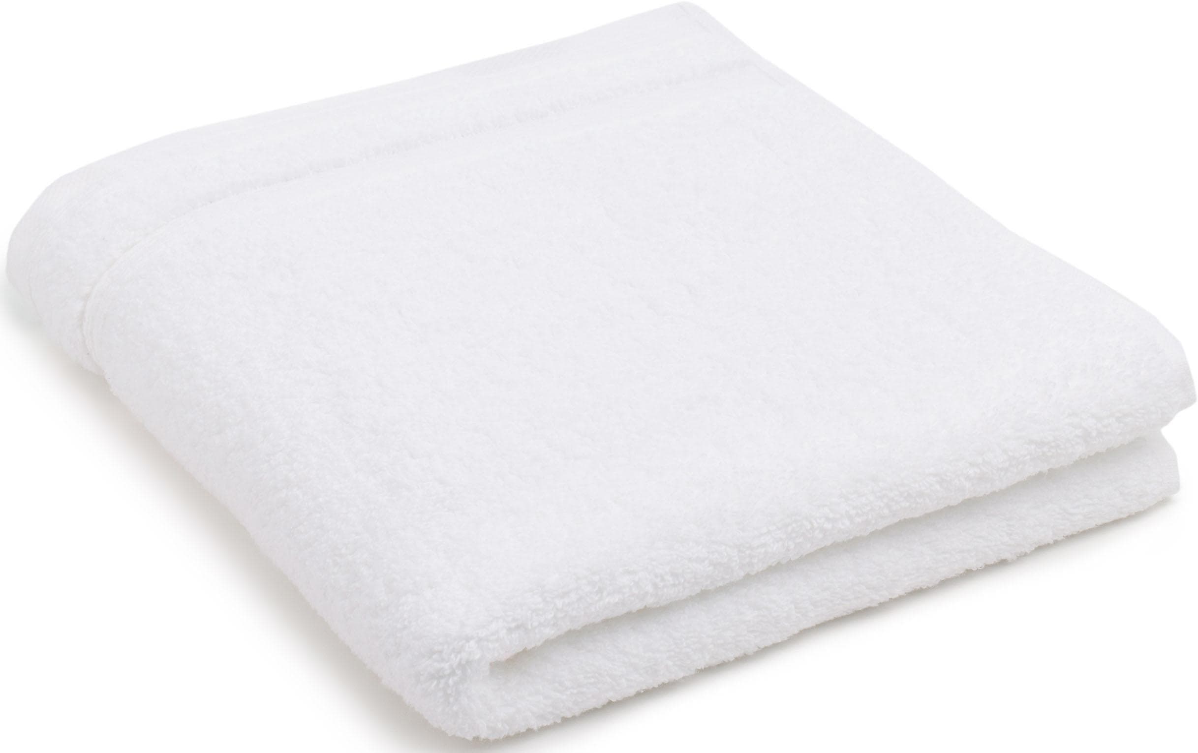 Gözze Monaco Handtücher: Supersoft Walkfrottier in Uni-Farben mit Wellbordüre