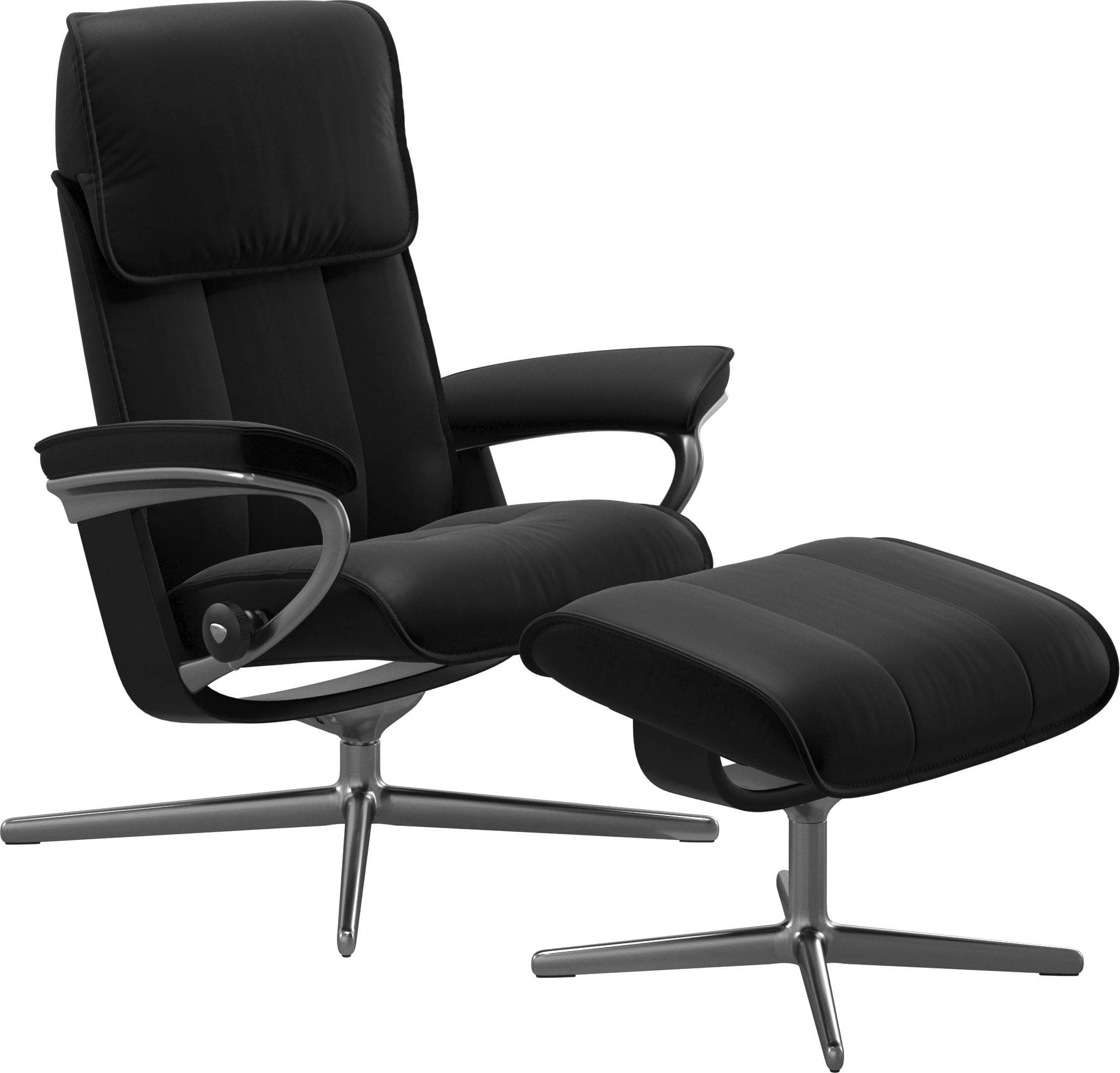 Relaxsessel STRESSLESS Admiral Schwarz Leder BATICK