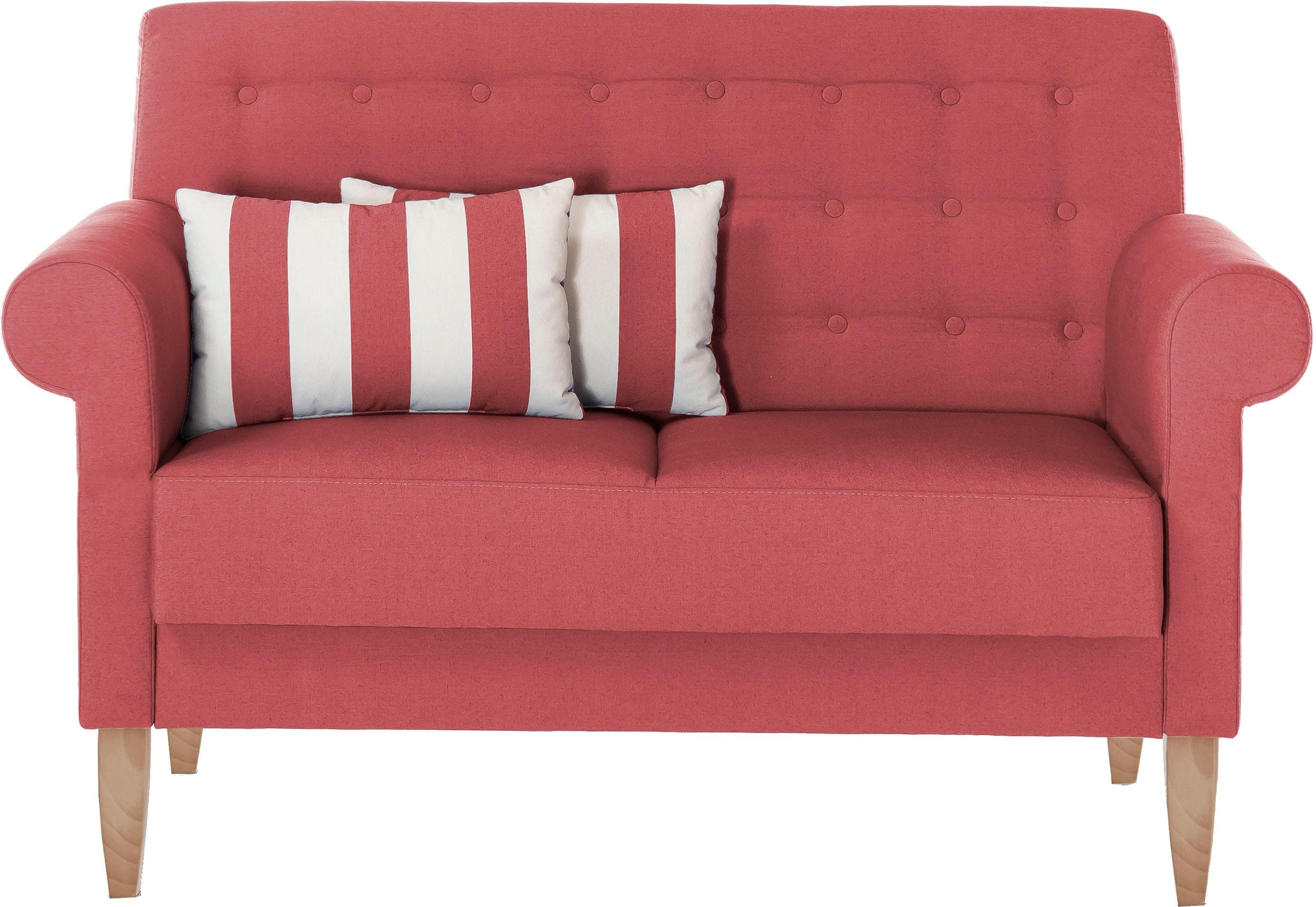 Komfortables Küchensofa mit Zierkissen - Diverse Stoffe & Farben