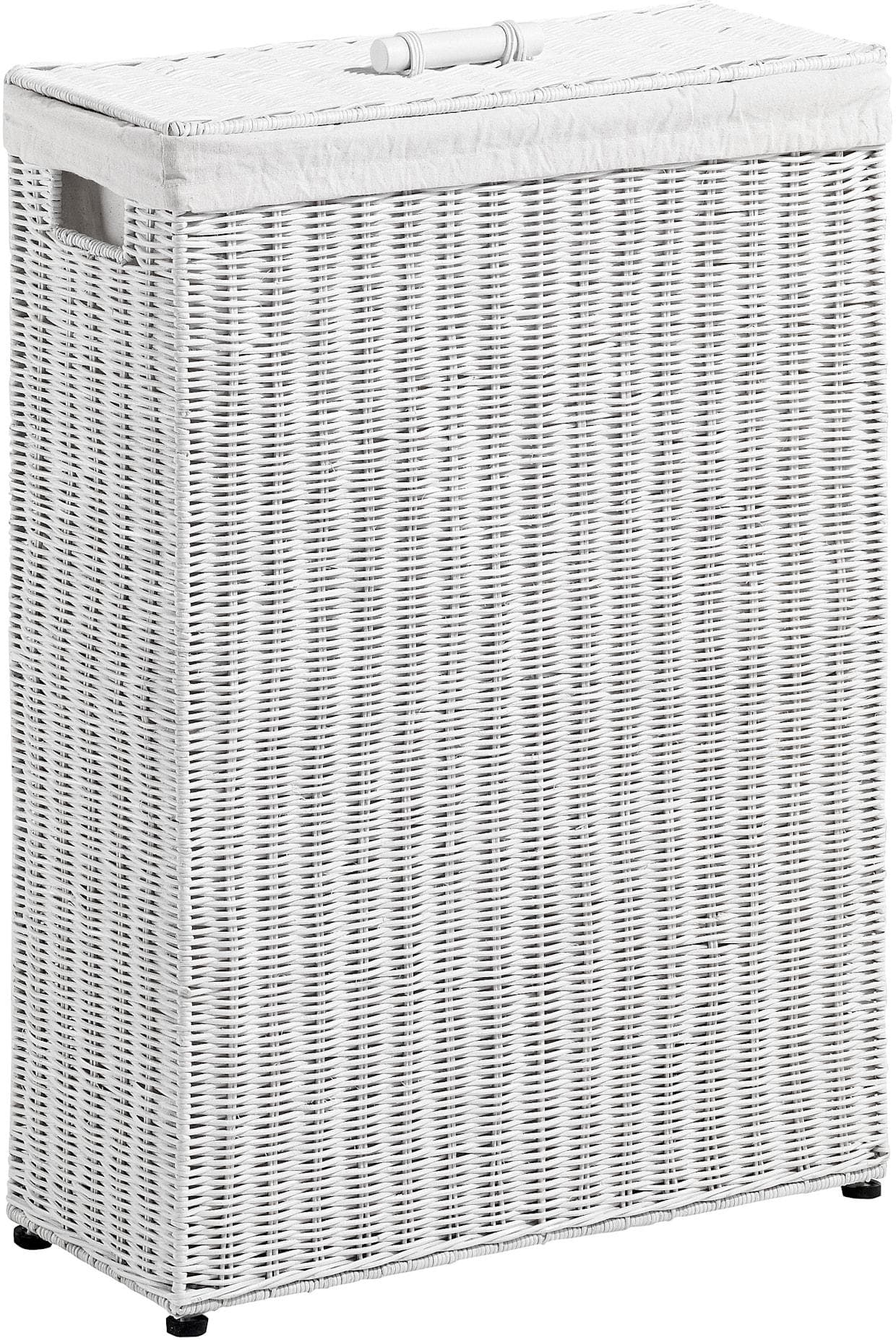 Wäschekorb HEINE HOME Baumwolle Weiß