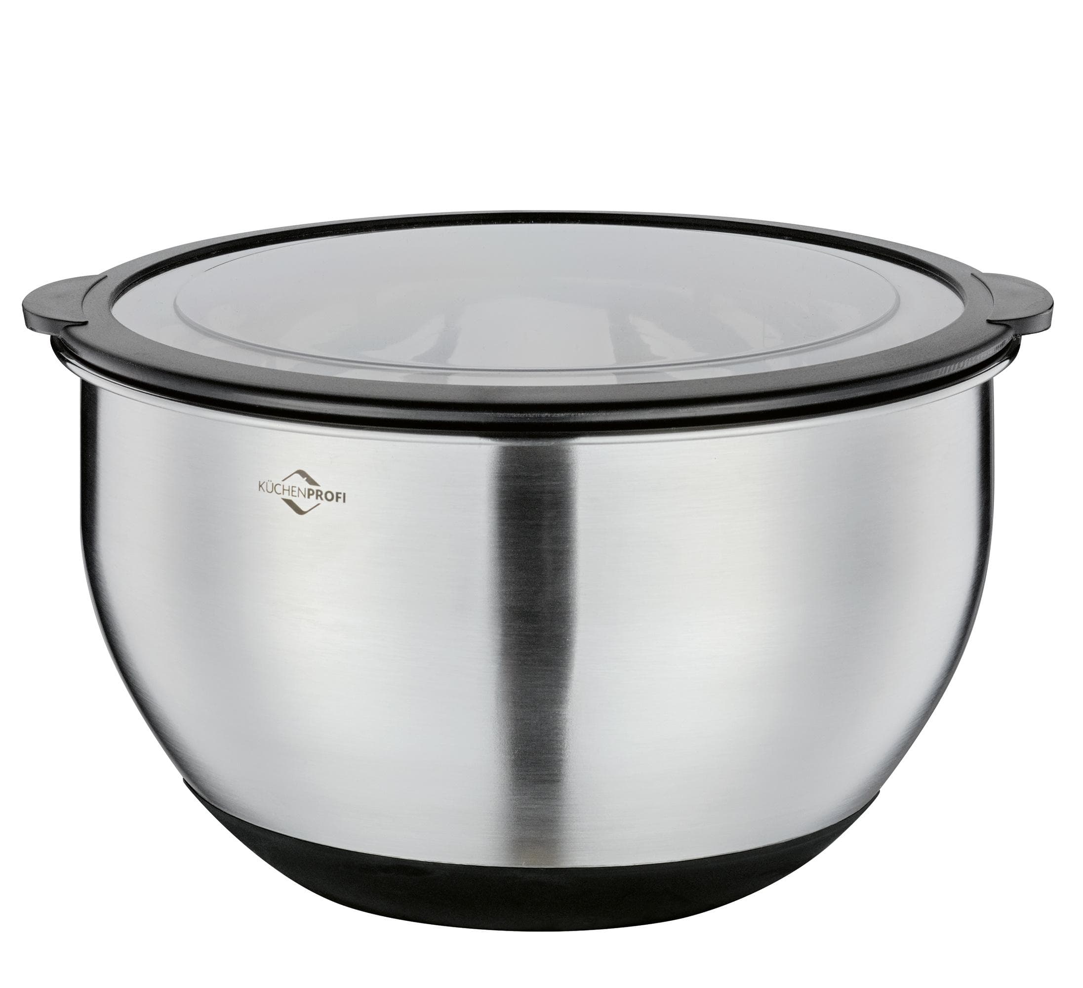 Küchenprofi Schüssel Deluxe Schwarz/Silber 4,5 Liter