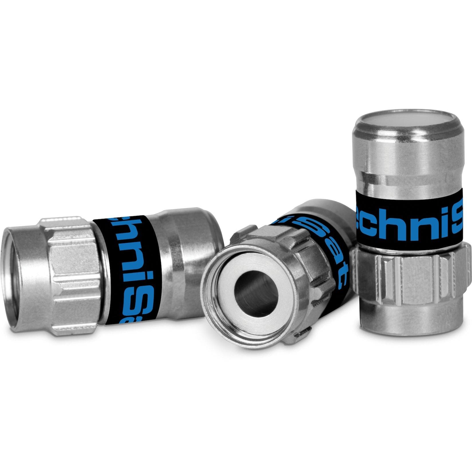 Technisat F-Self-Install Stecker Silber Professionell