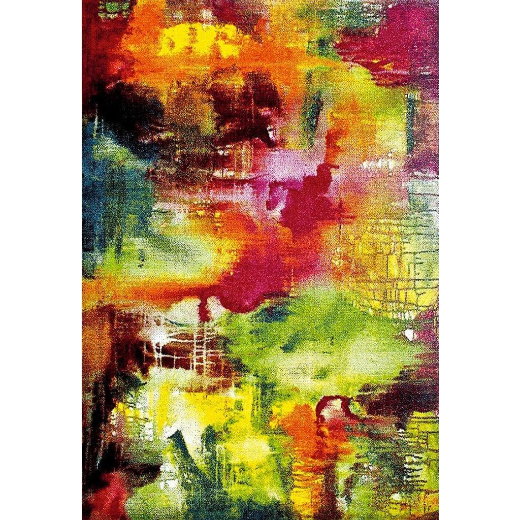 Webteppich Belis Mehrfarbig Abstraktes Design