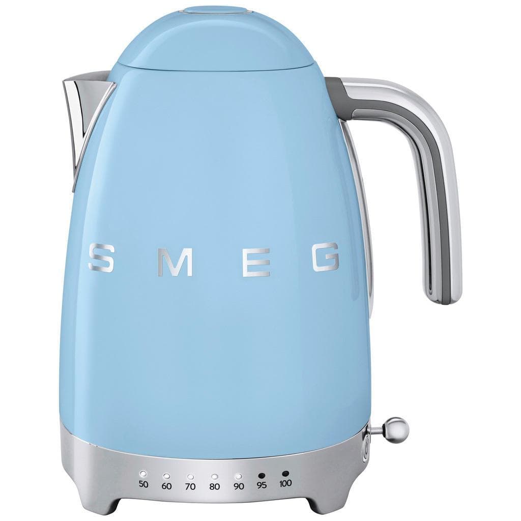 Smeg Wasserkocher 50's Style Pastellblau Metall 1,7 L