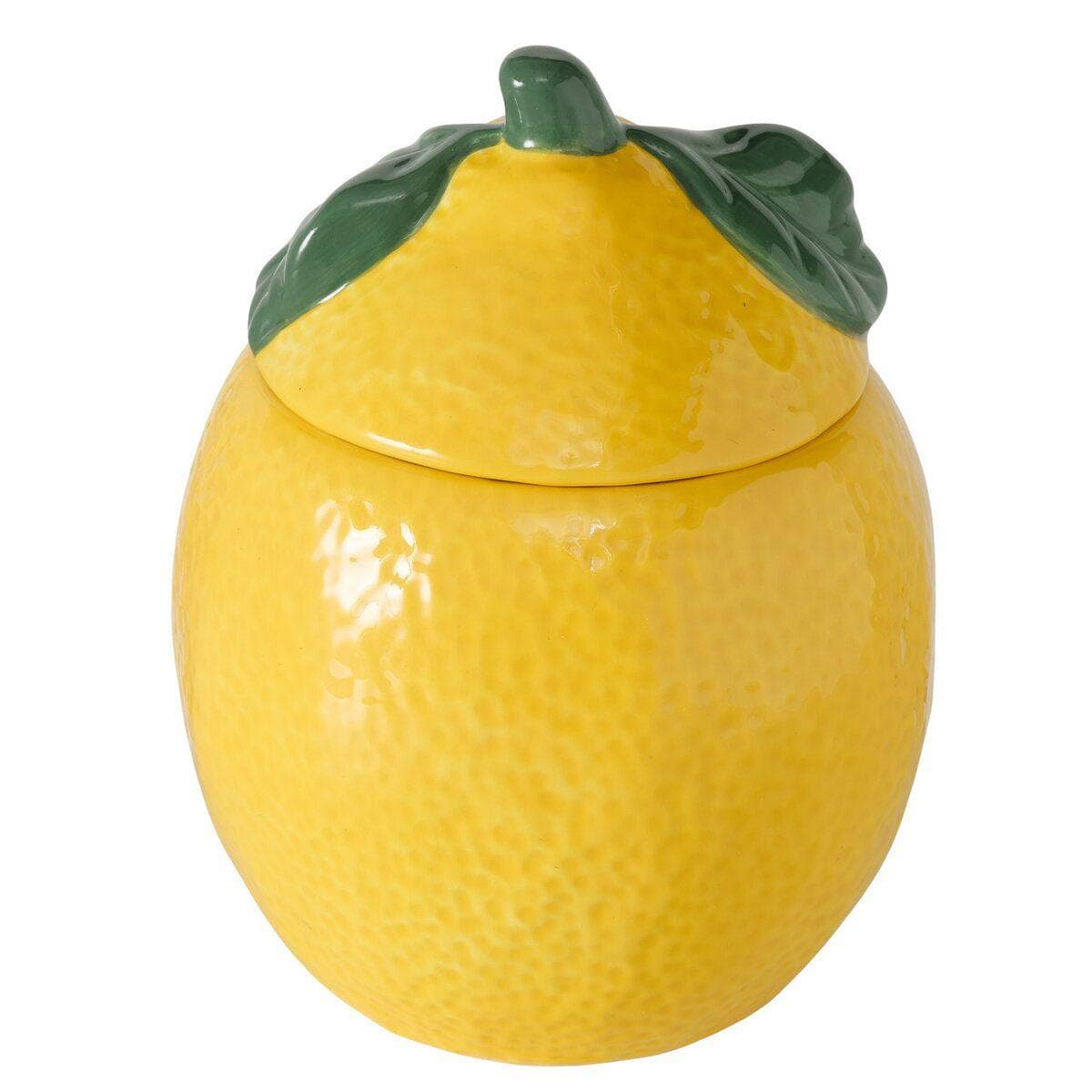 Vorratsdose ZITRONELLA Gelb Steingut