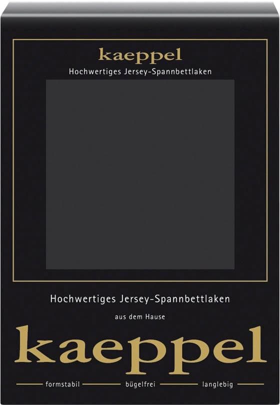 Kaeppel Spannbettlaken Single Jersey Mako Elasthan: Baumwolle, Gummizug