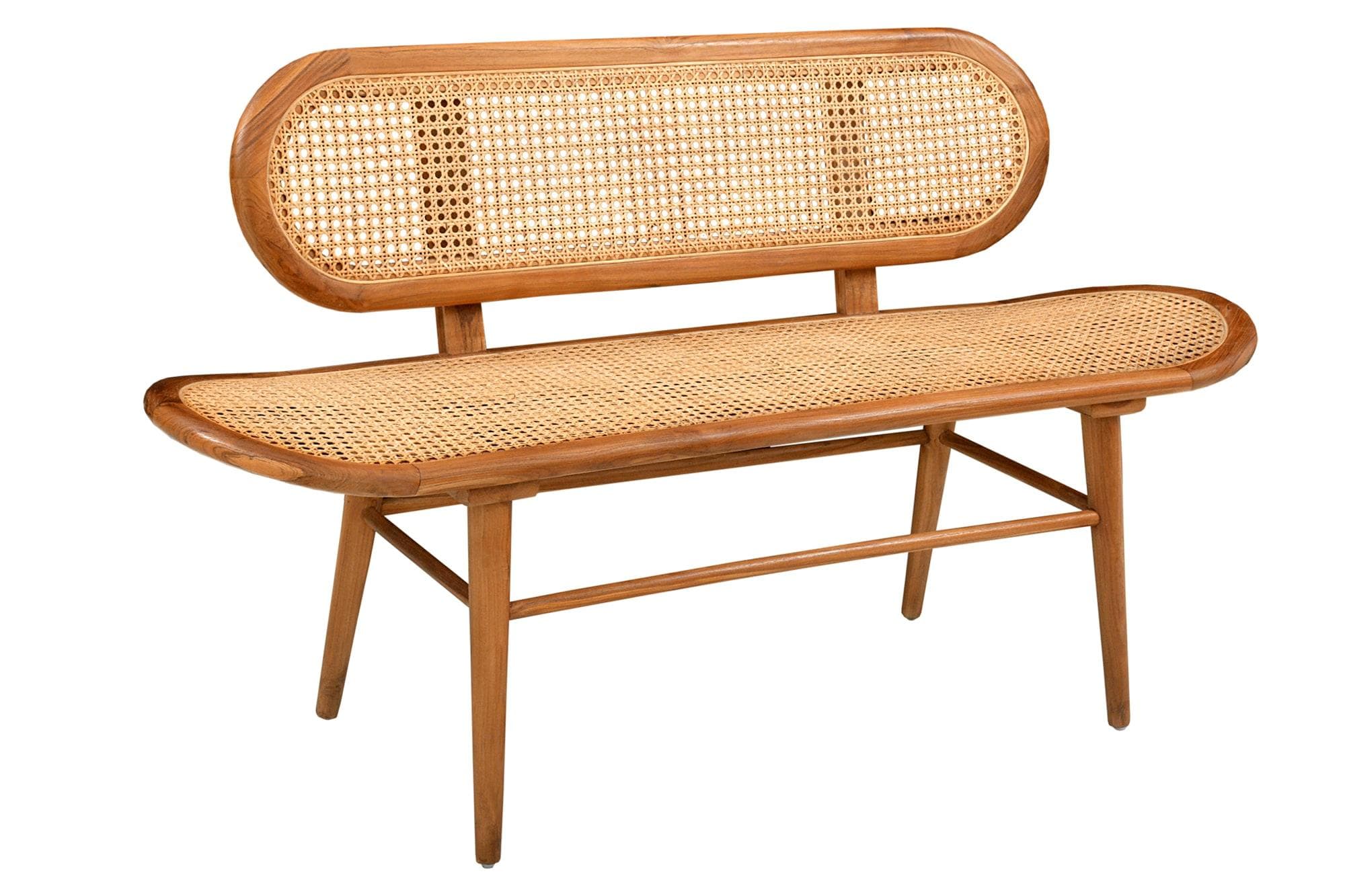 SIT Sitzbank Rattangeflecht Skandinavisches Design