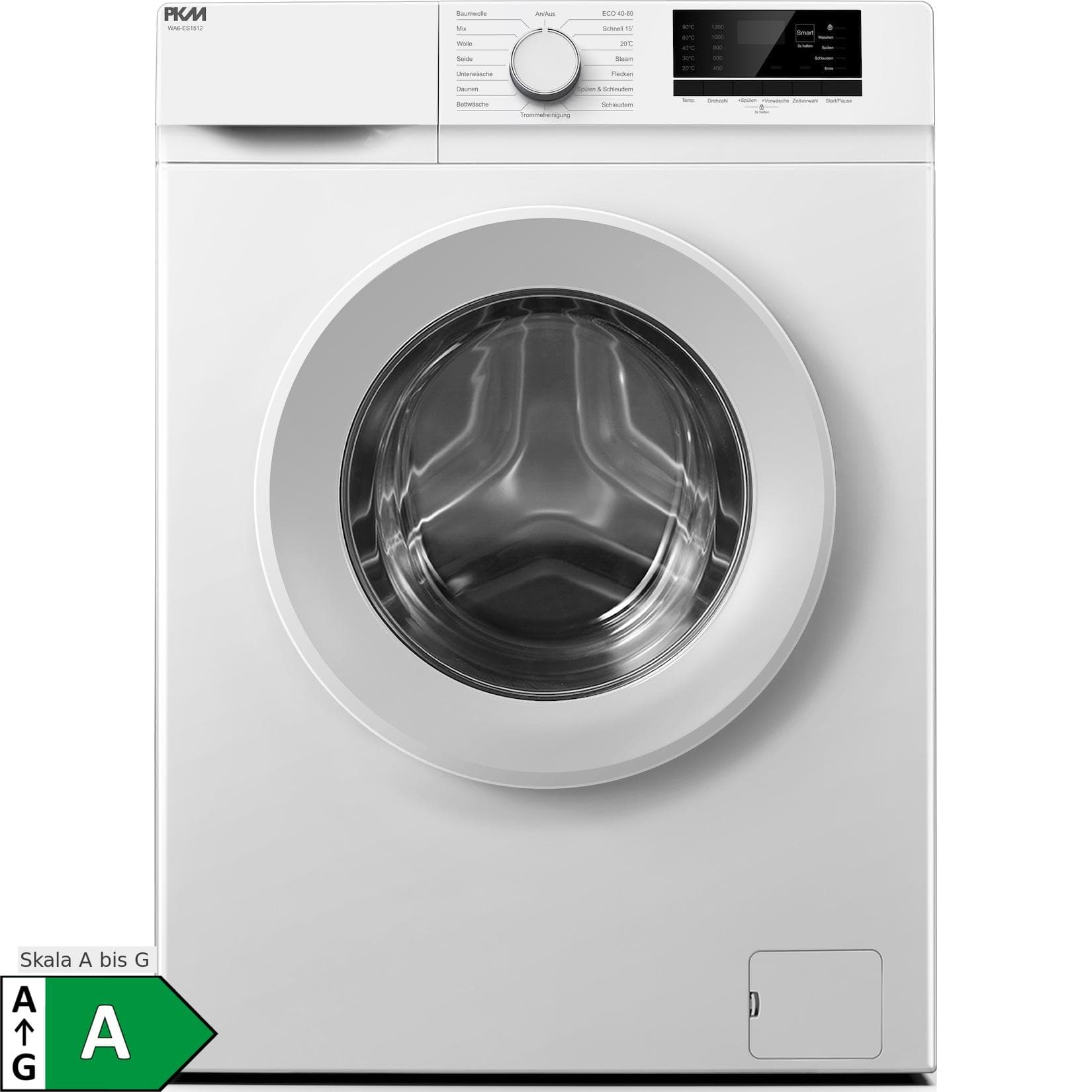 PKM Waschmaschine WA6-ES1512 Frontlader 6 KG