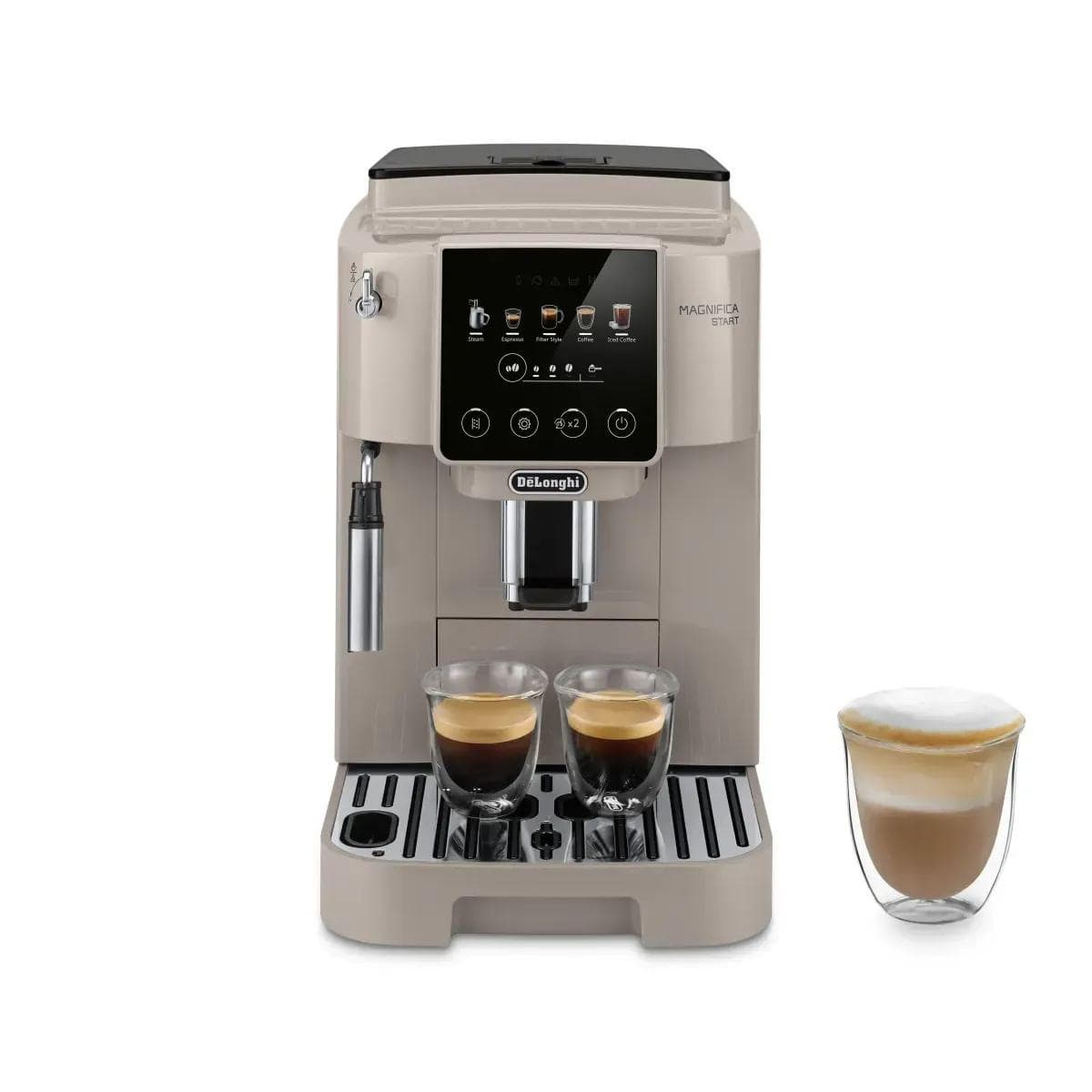 De'Longhi Kaffeevollautomat Magnifica Start Pop Beige