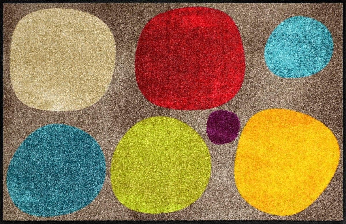 Salonloewe Läufer Teppichläufer 60x180 Broken Dots Colourful