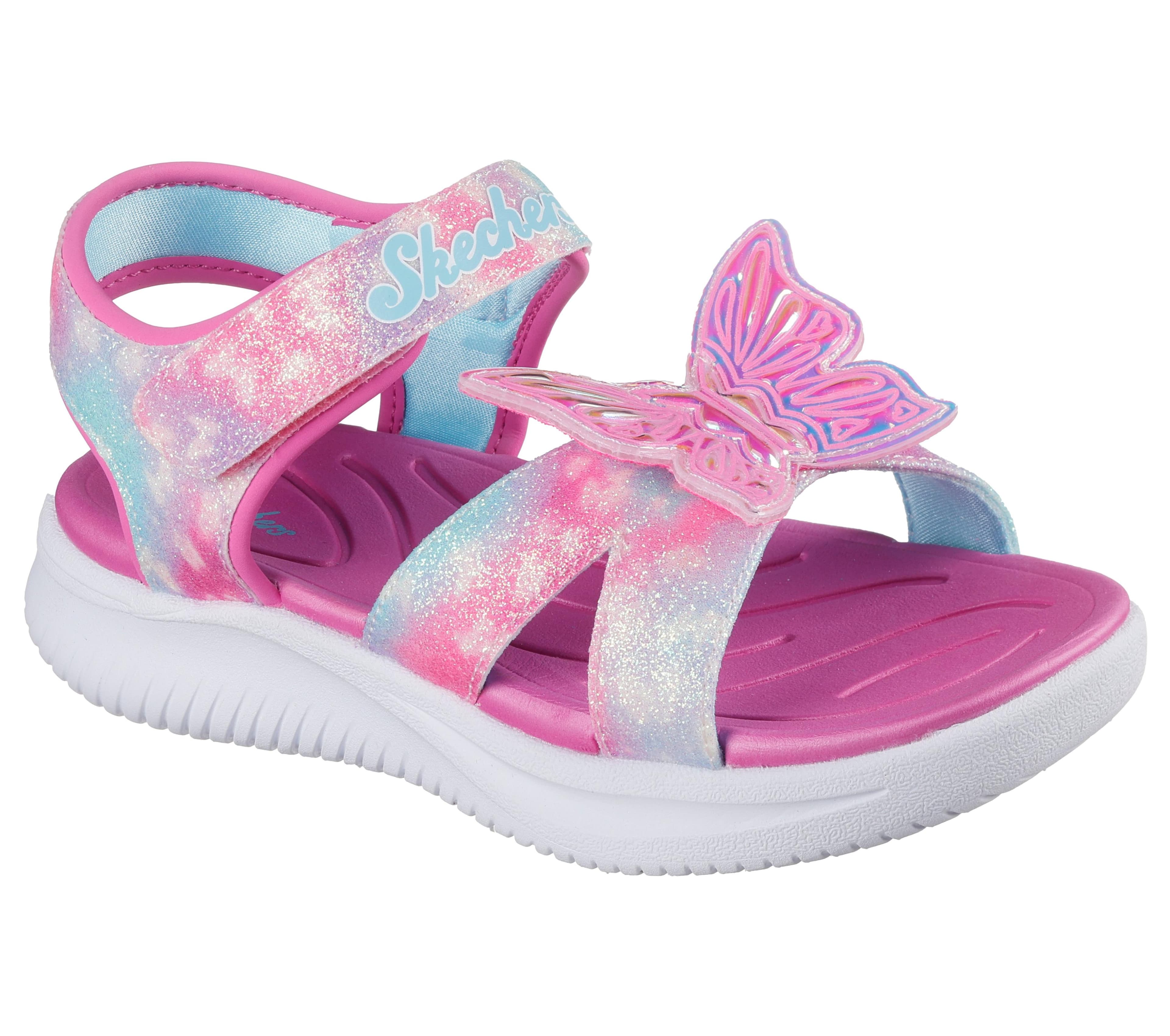 Skechers Jumpsters Sandal Butterfly Brites Sandale Rosa/Blau