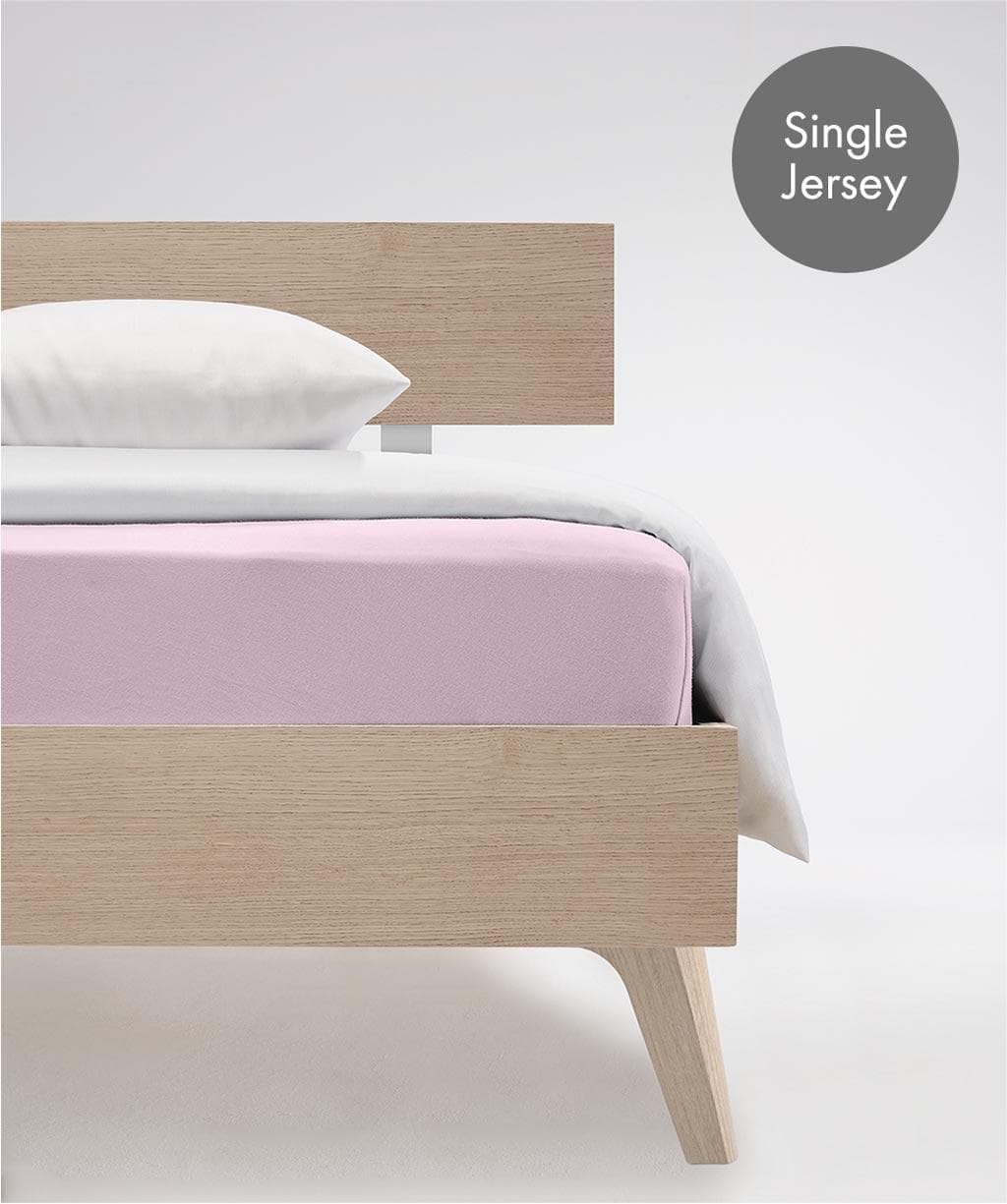 fleuresse Spannbettlaken Colours Jenny C Kids: Weiches Single-Jersey mit Rundumgummi