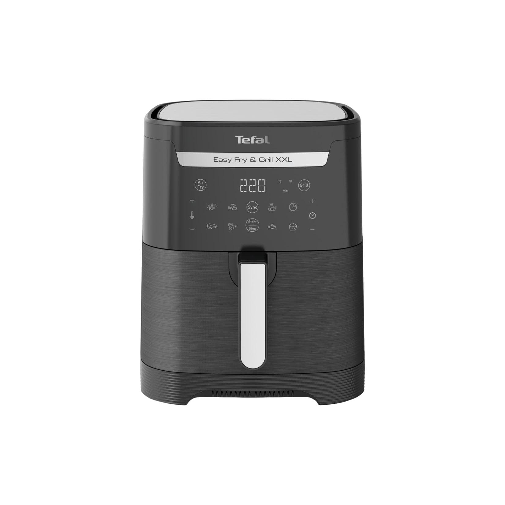 TEFAL Heißluftfritteuse EY8018 Easy Fry & Grill XXL, 2-in-1, schwarz