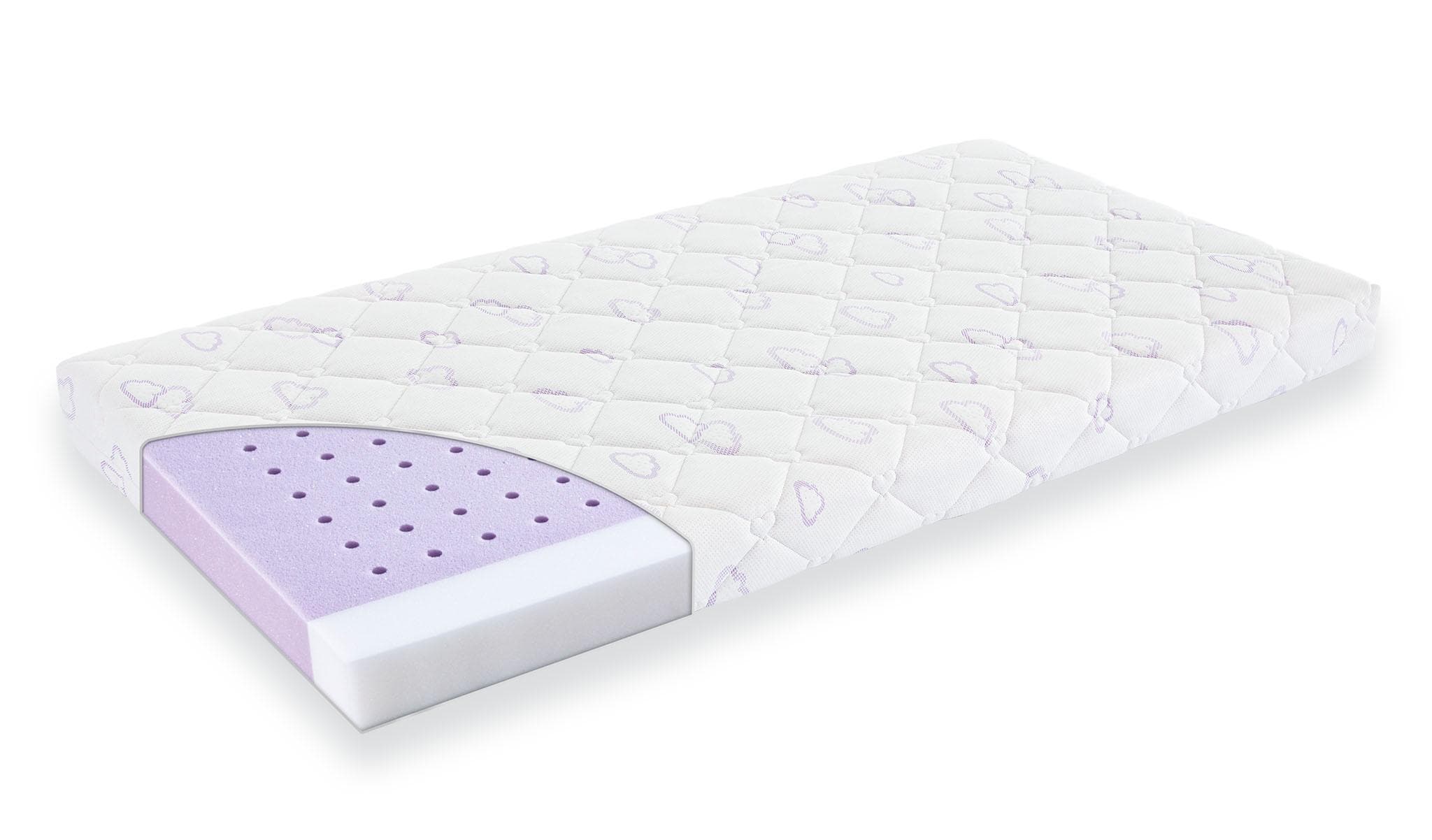 Träumeland Milchstraße Babymatratze: Punktelastischer Kaltschaum mit Nässeschutz