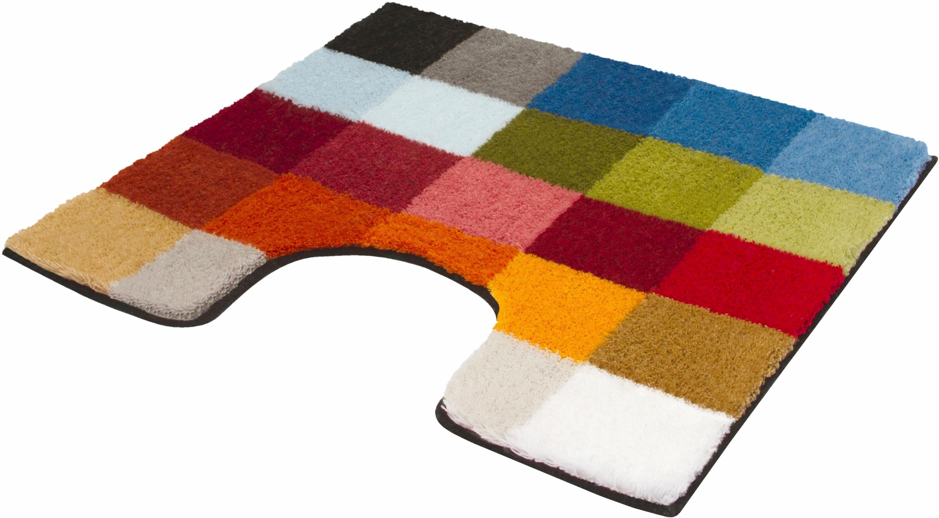 Kleine Wolke Cubetto Badematte WC-Vorlage: Leuchtende Farben, Rutschhemmend