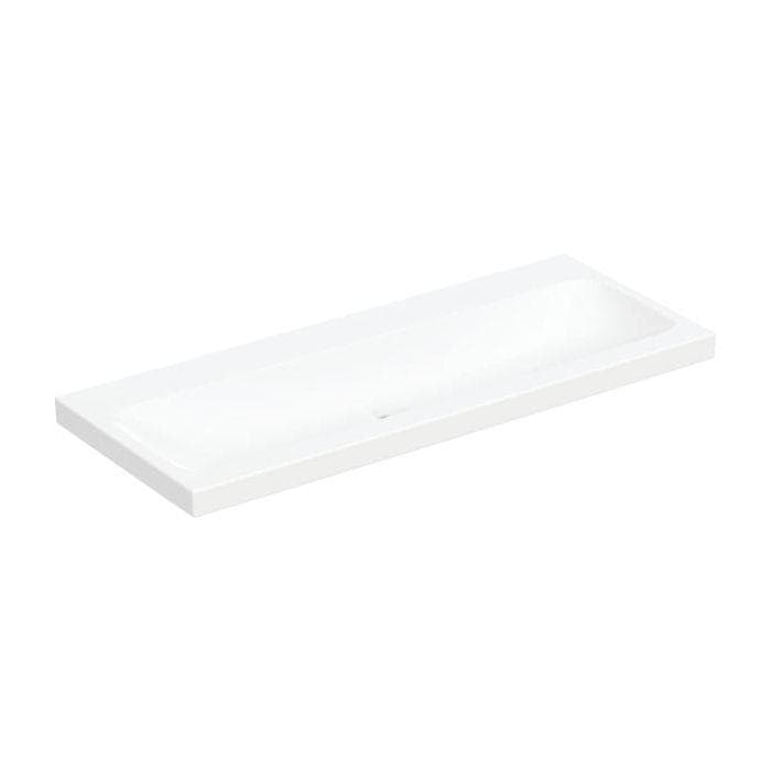 Geberit iCon light Waschtisch 120x48 cm, ohne Hahnloch, ohne Überlauf, weiß