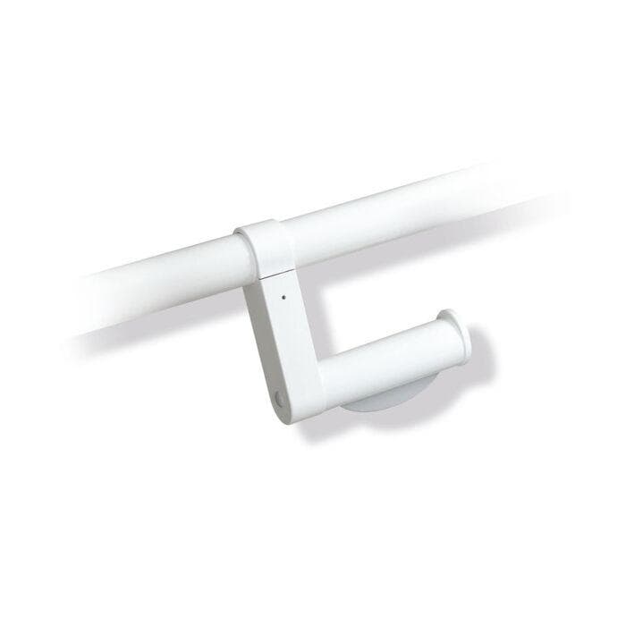 OTTO Toilettenpapierhalter Hewi 801: Rechter Winkel, Rollenbremse, Polyamid