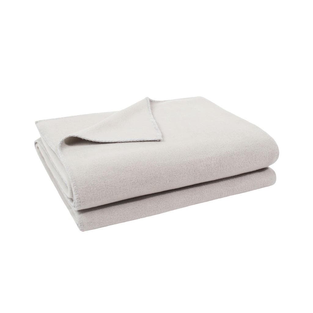 Zoeppritz Fleecedecke Smoothy Greige 140x190 cm