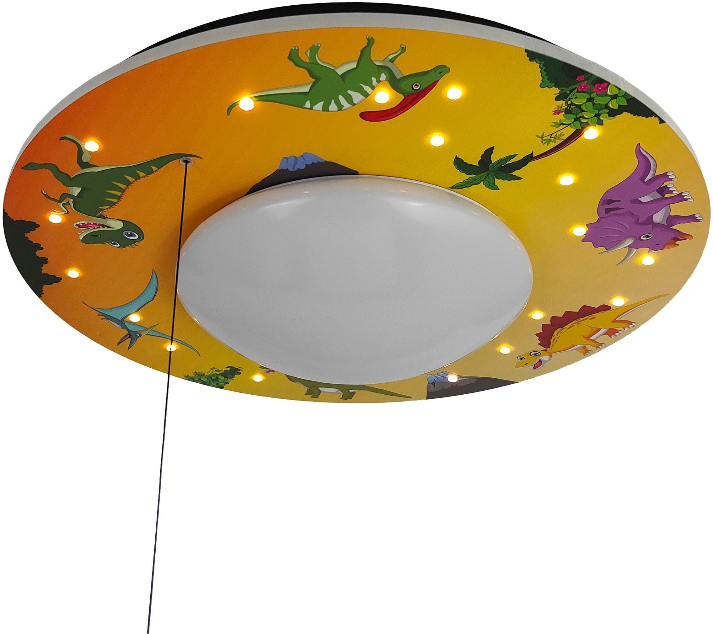 Kinderzimmer Deckenleuchte mit LED-Sternenhimmel