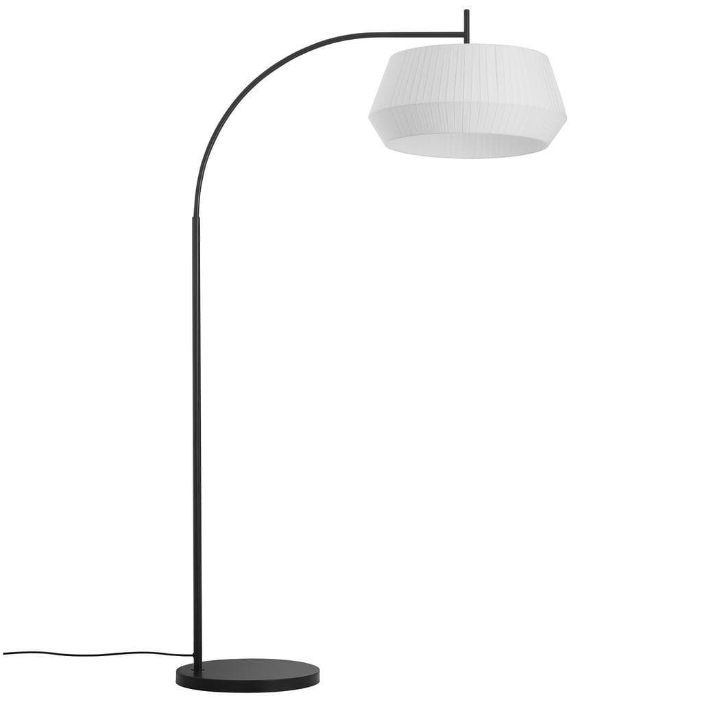 Nordlux DICTE Stehlampe Retro Baumwollschirm