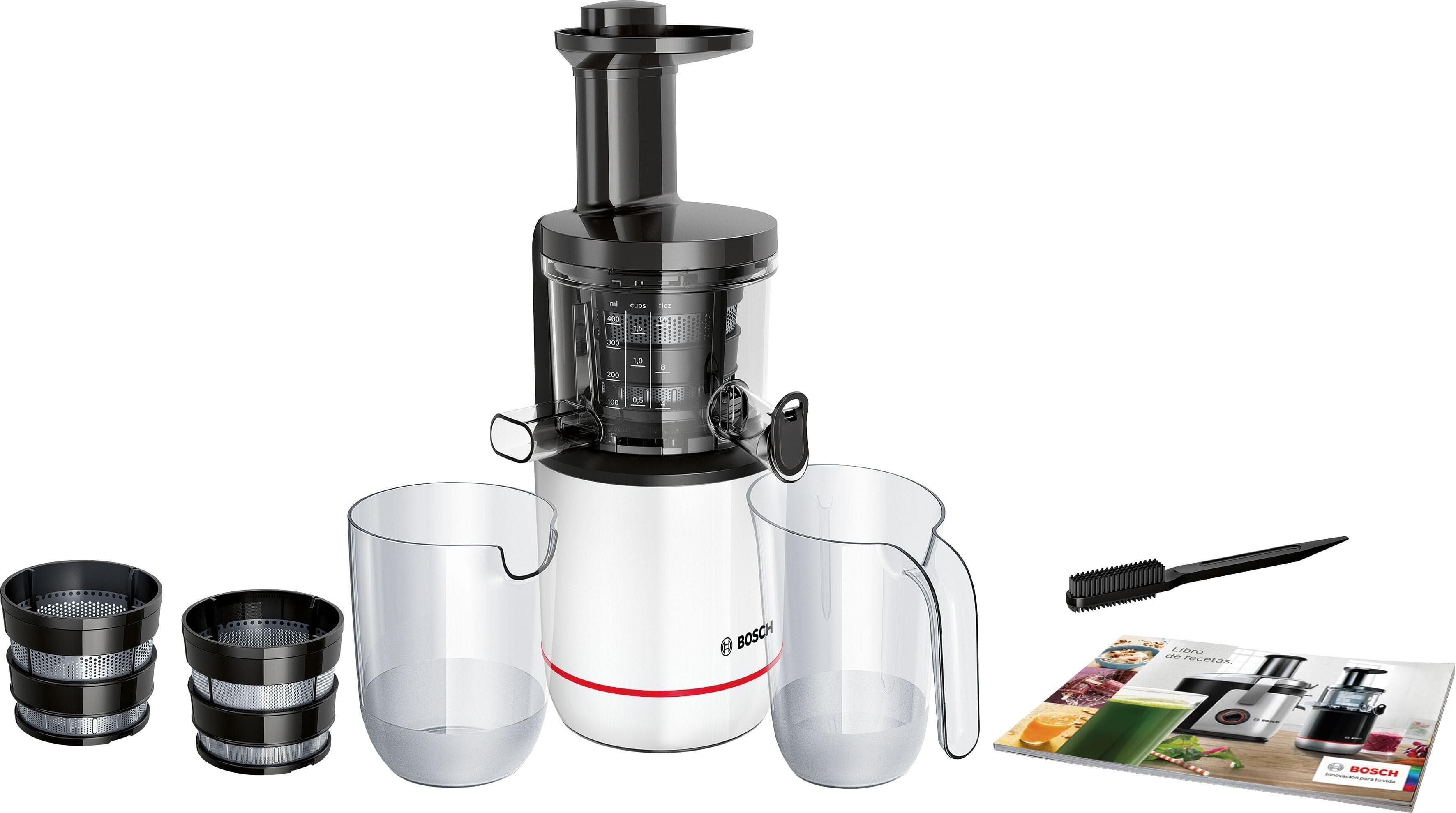 BOSCH Slow Juicer VitaExtract MESM500W Kaltpresse