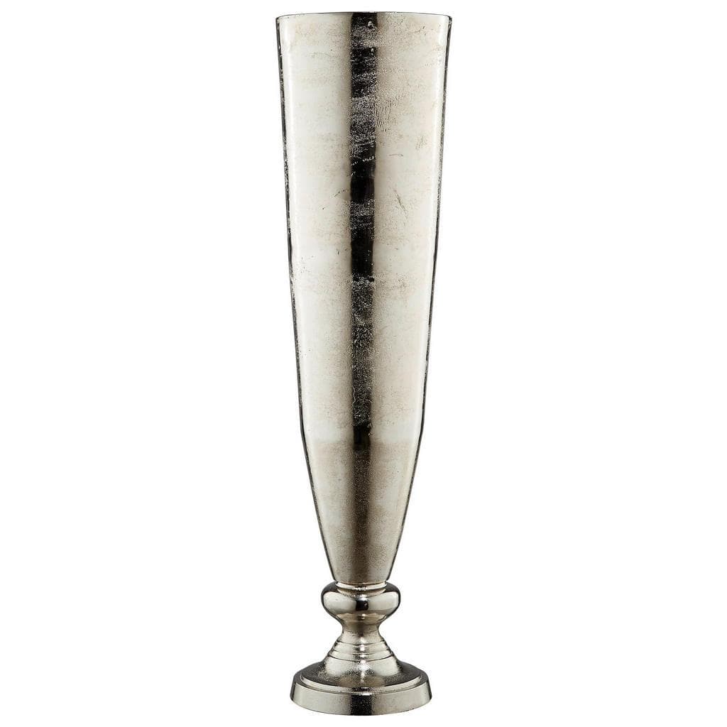 Ambia Home Bodenvase Nickel Metall Konisch