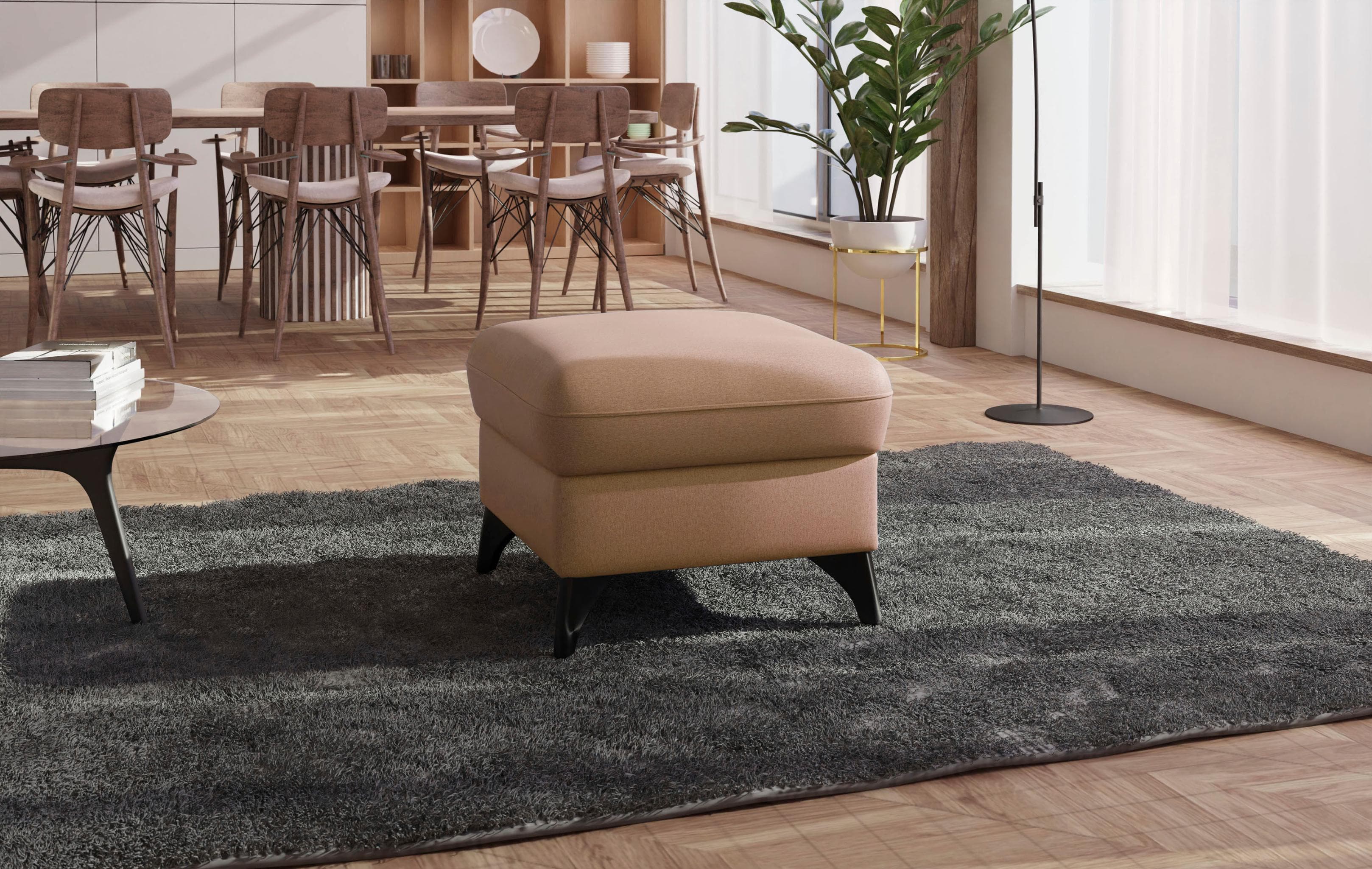 sit&more Astoria Polsterhocker - Bequem & Flexibel