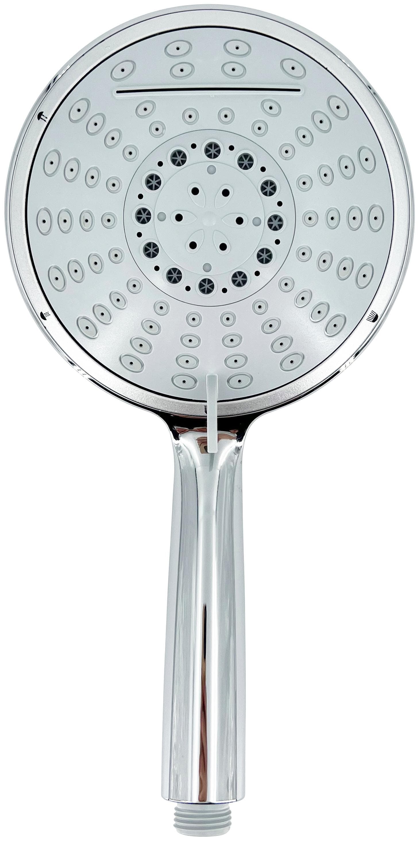 ADOB Handbrause Wellness Happy N Silberfarben Ergonomischer Griff