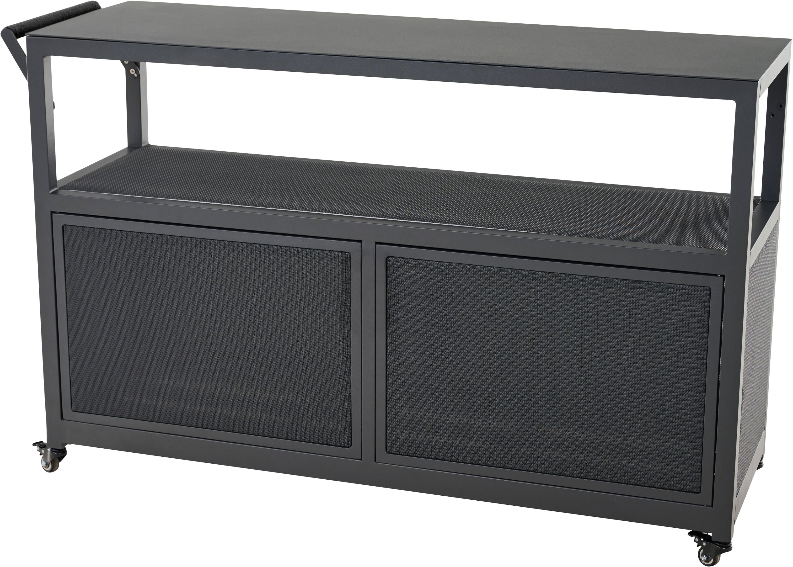 Servierwagen SIENA GARDEN PALMA groß Anthrazit Aluminium
