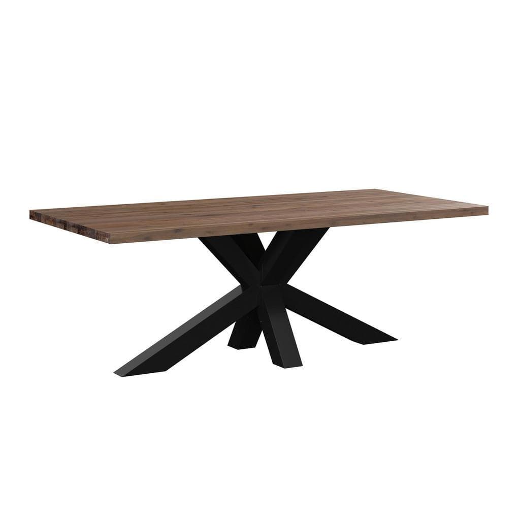 Ambia Garden Gartentisch Akazie Vollmassiv Metall