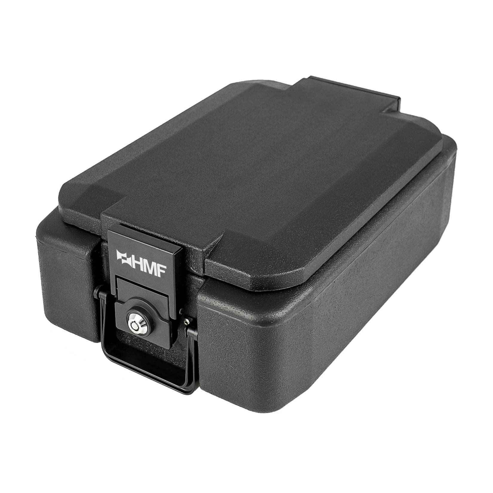 HMF Feuerfeste und Wasserdichte Dokumentenkassette DIN A4 Schwarz