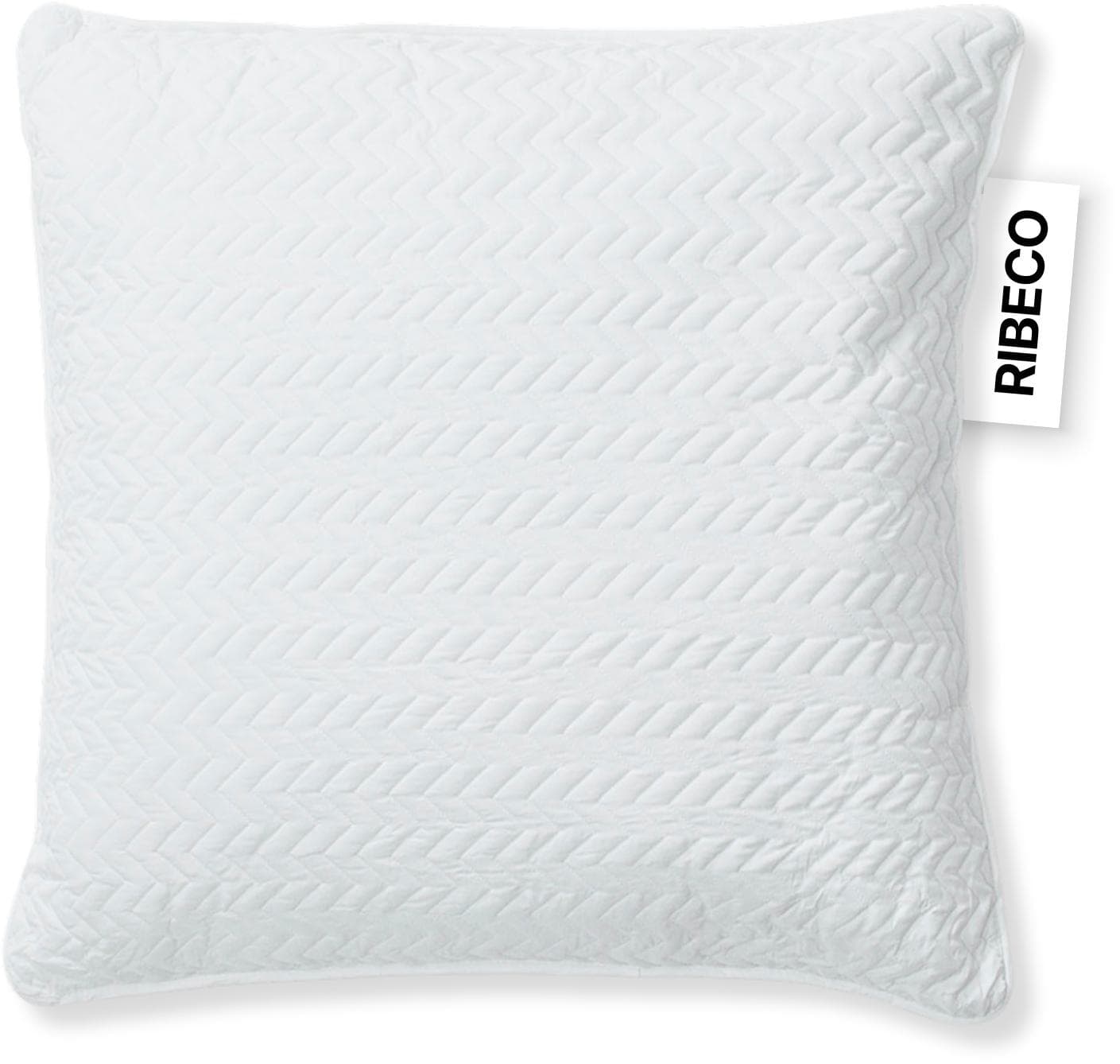 RIBECO Nackenstützkissen Luca: Taschenfedern & Schaumstoff, Microfaserbezug