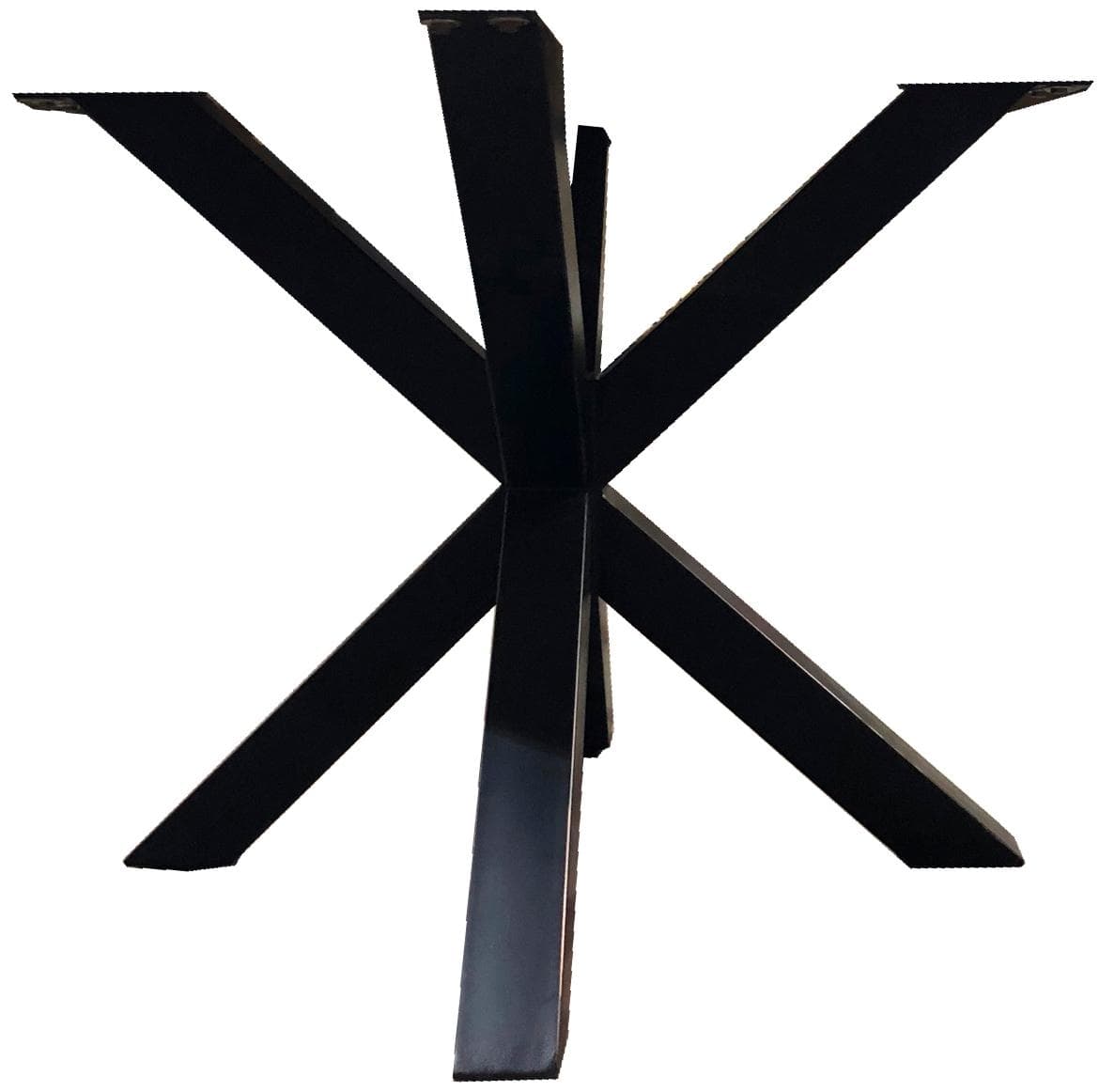 SIT Sternförmiges Tischbein in Schwarz - Metall, Lackiert, Pflegeleicht