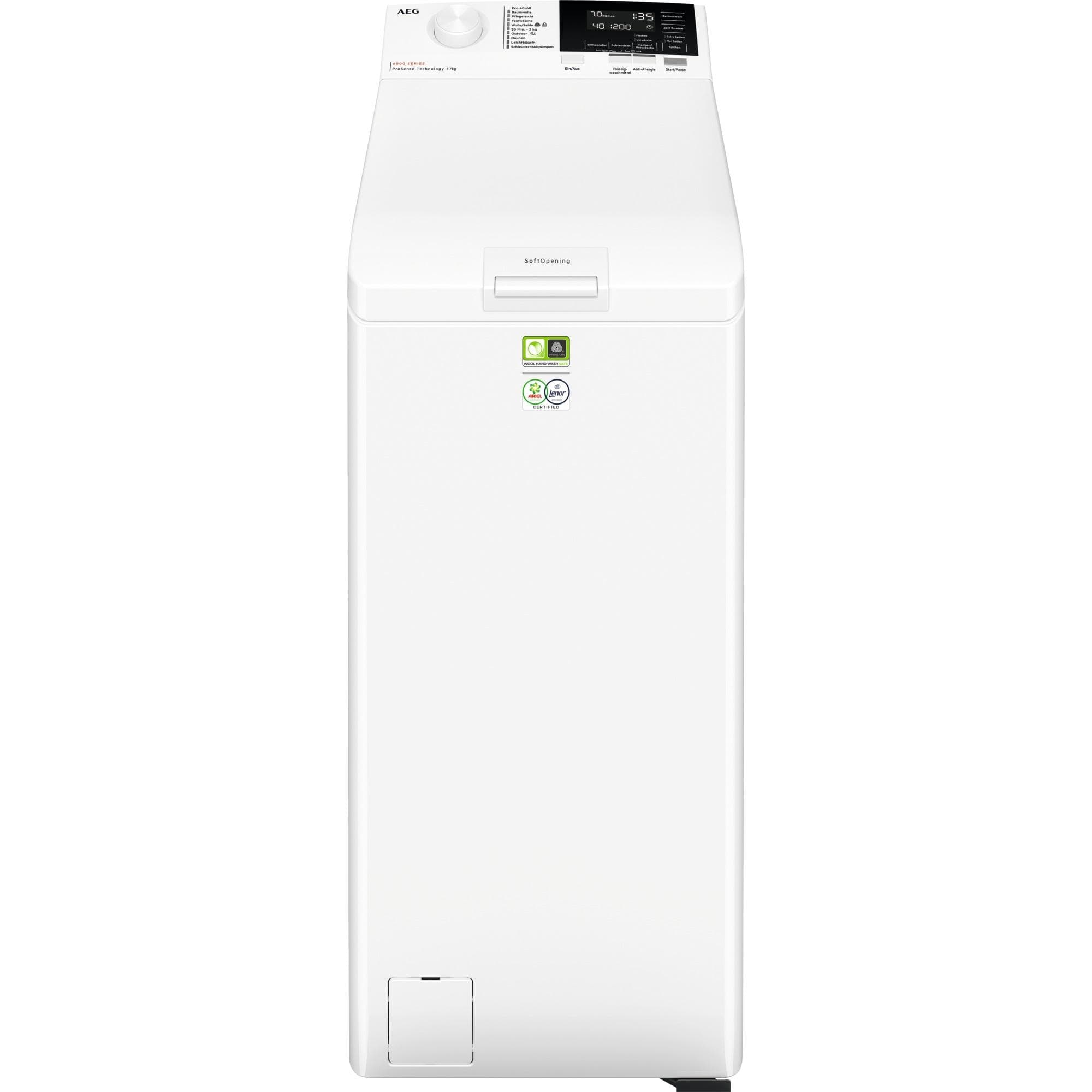 AEG Waschmaschine Toplader LTR6A60370 Anti-Allergie-Programm