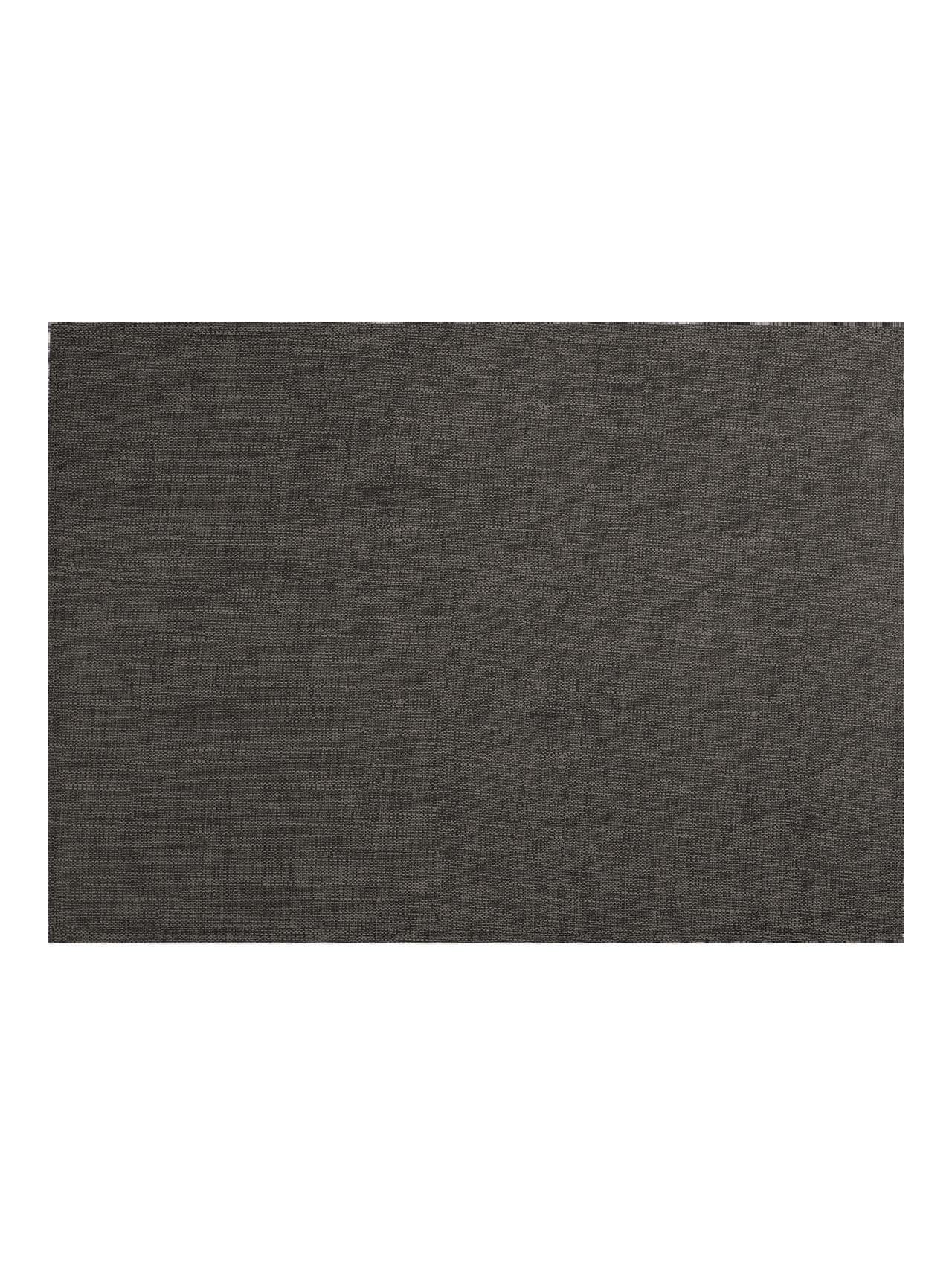 Tischset LEINEN OPTIC Grau PVC