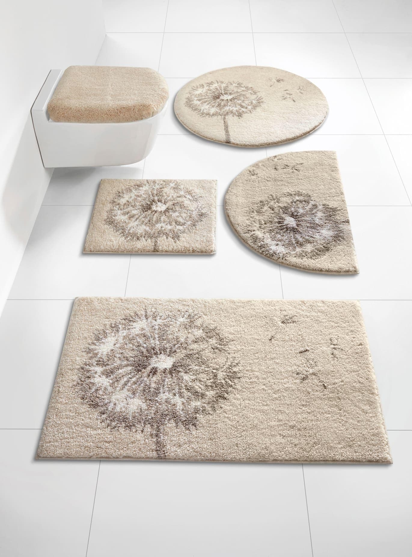 heine Badematte Badgarnitur Polyacryl