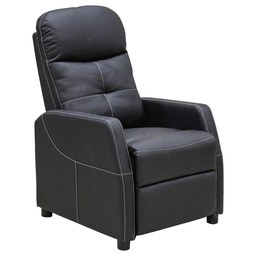 Mid.you Fernsehsessel Schwarz Relaxfunktion