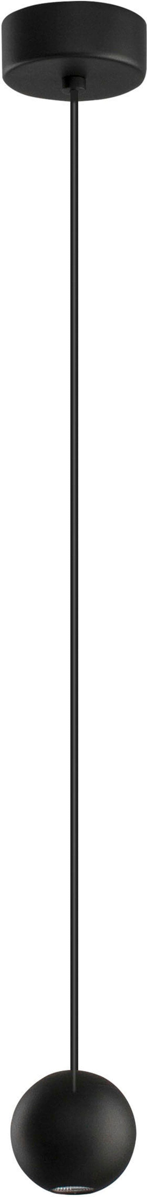 NOVA LUCE LED-Hängeleuchte NOCCI Schwarz