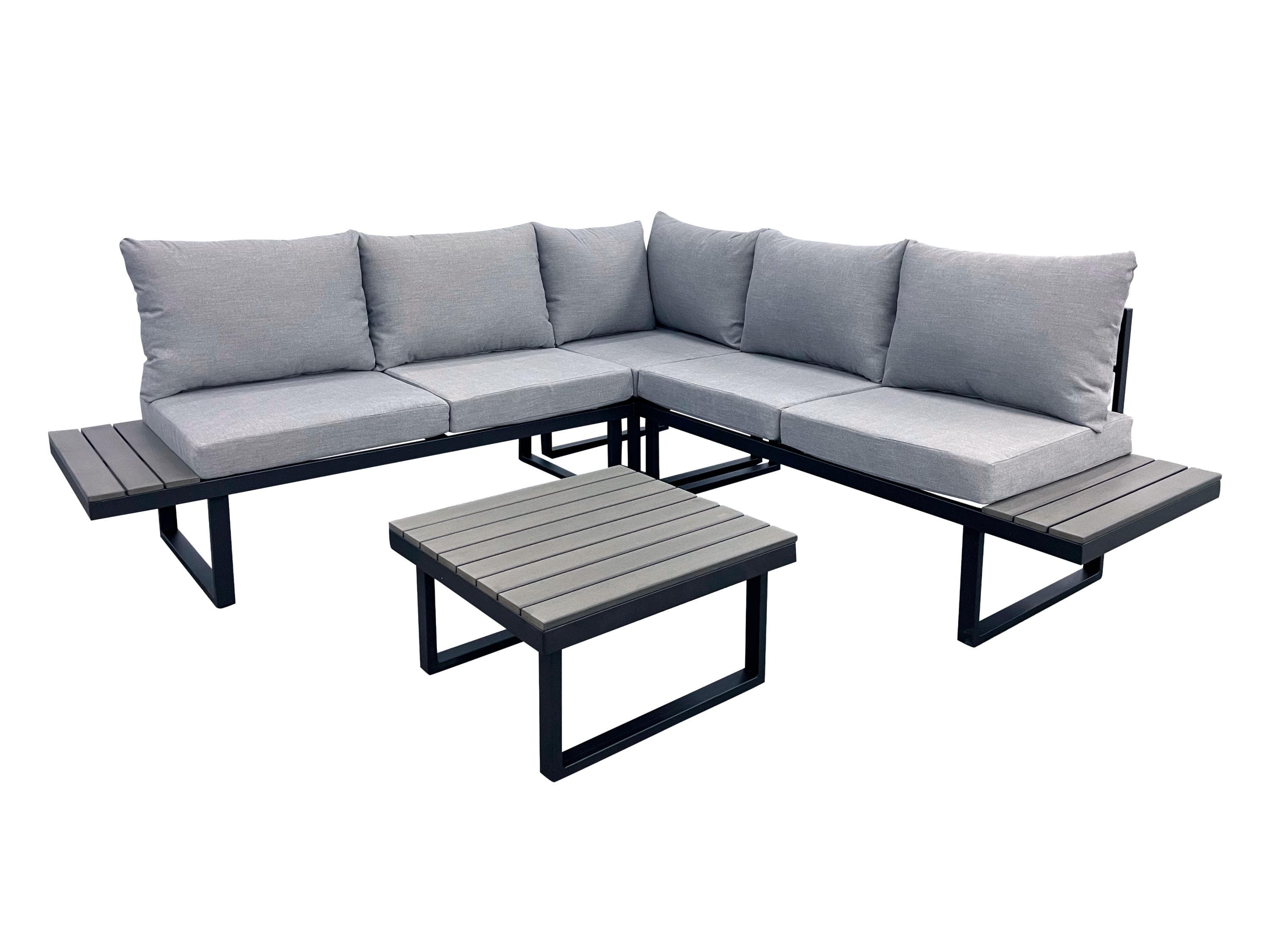 Lounge-Set greemotion PISA - 4-teiliges Gartenlounge-Set