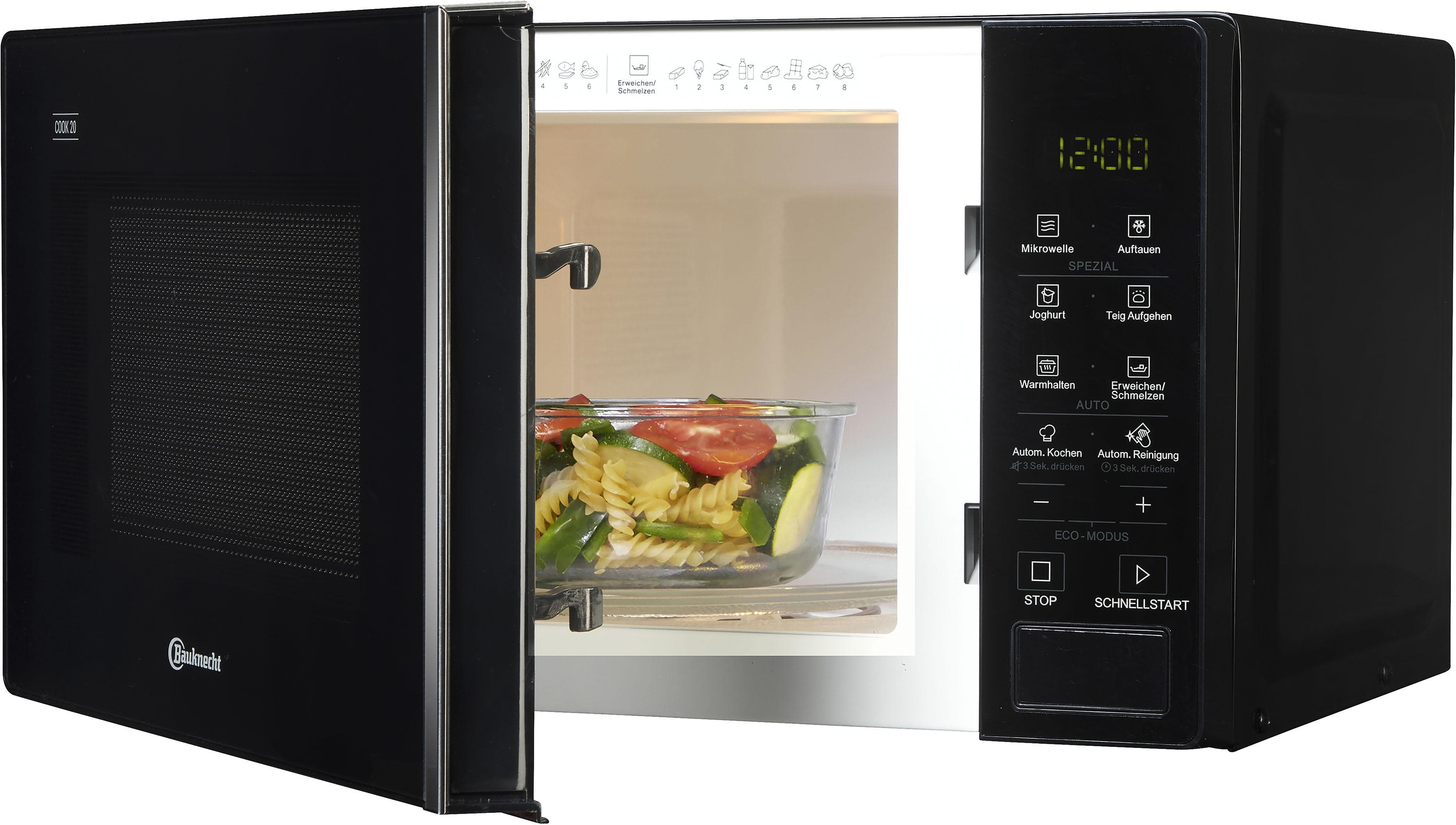 Bauknecht Mikrowelle MWO 201 B schwarz 700W