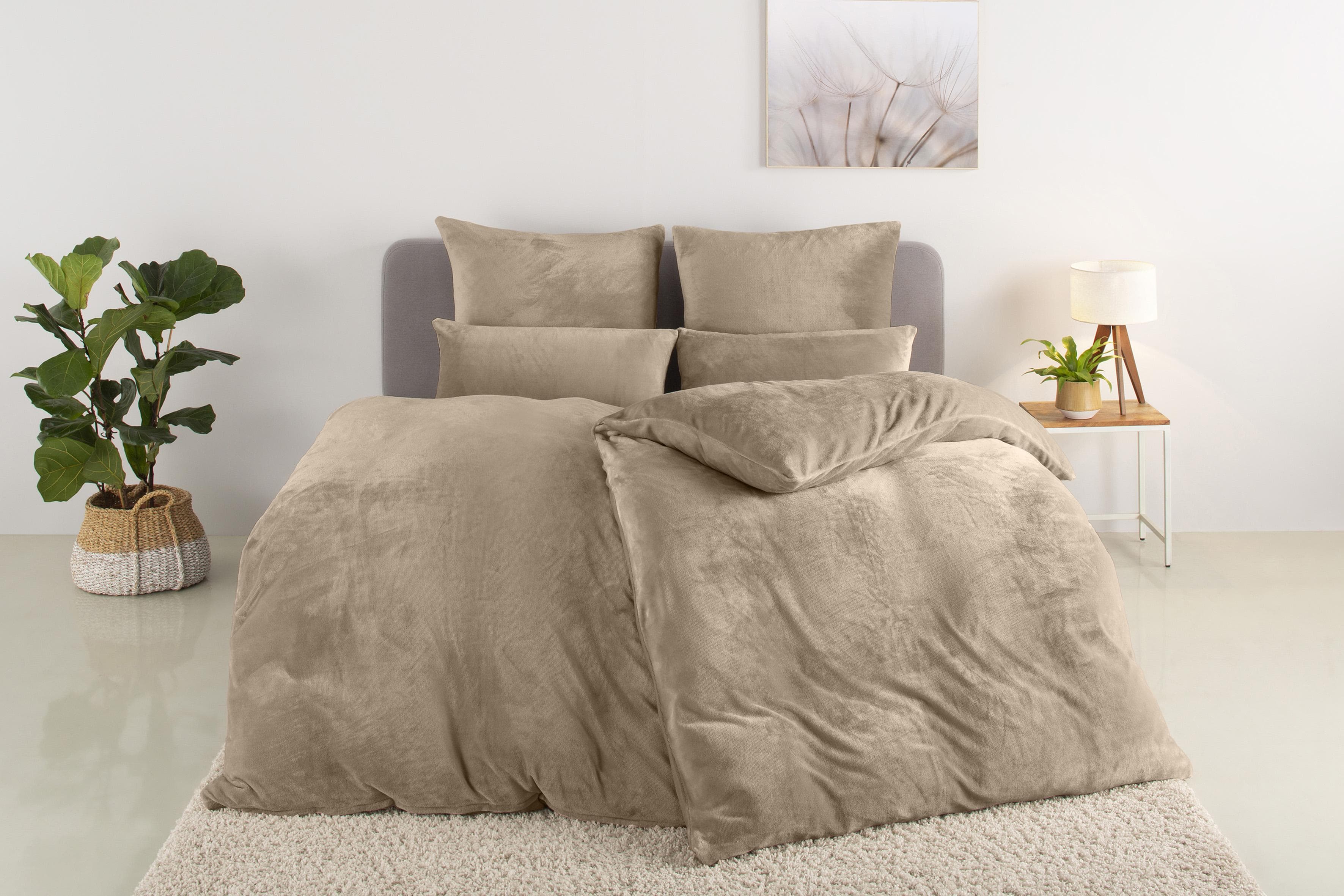 Cashmere-Touch Bettwäsche mit Reißverschluss - Kuschelig & Weich