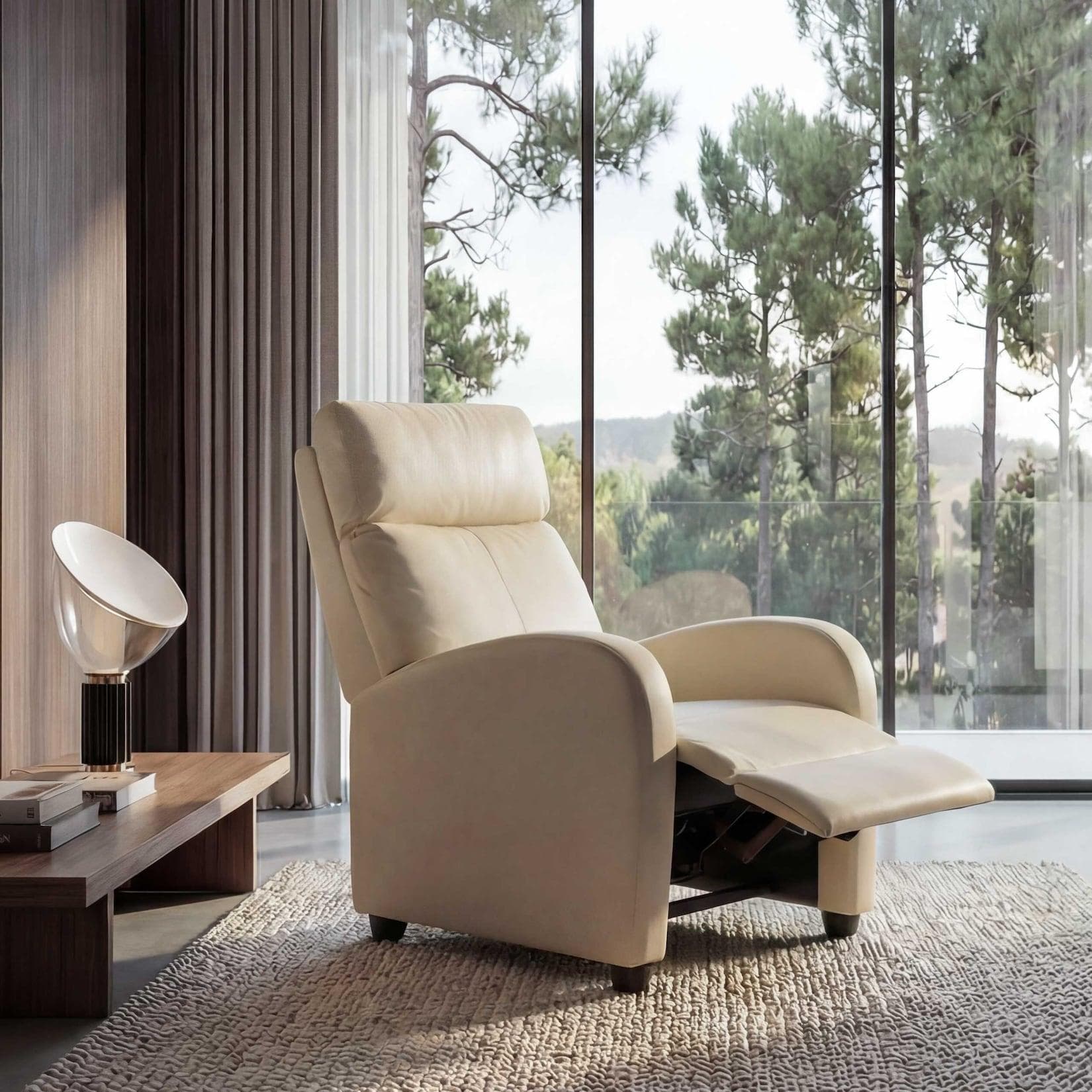 Fernsehsessel Relaxsessel Liege Sessel Dallas Kunstleder MCW