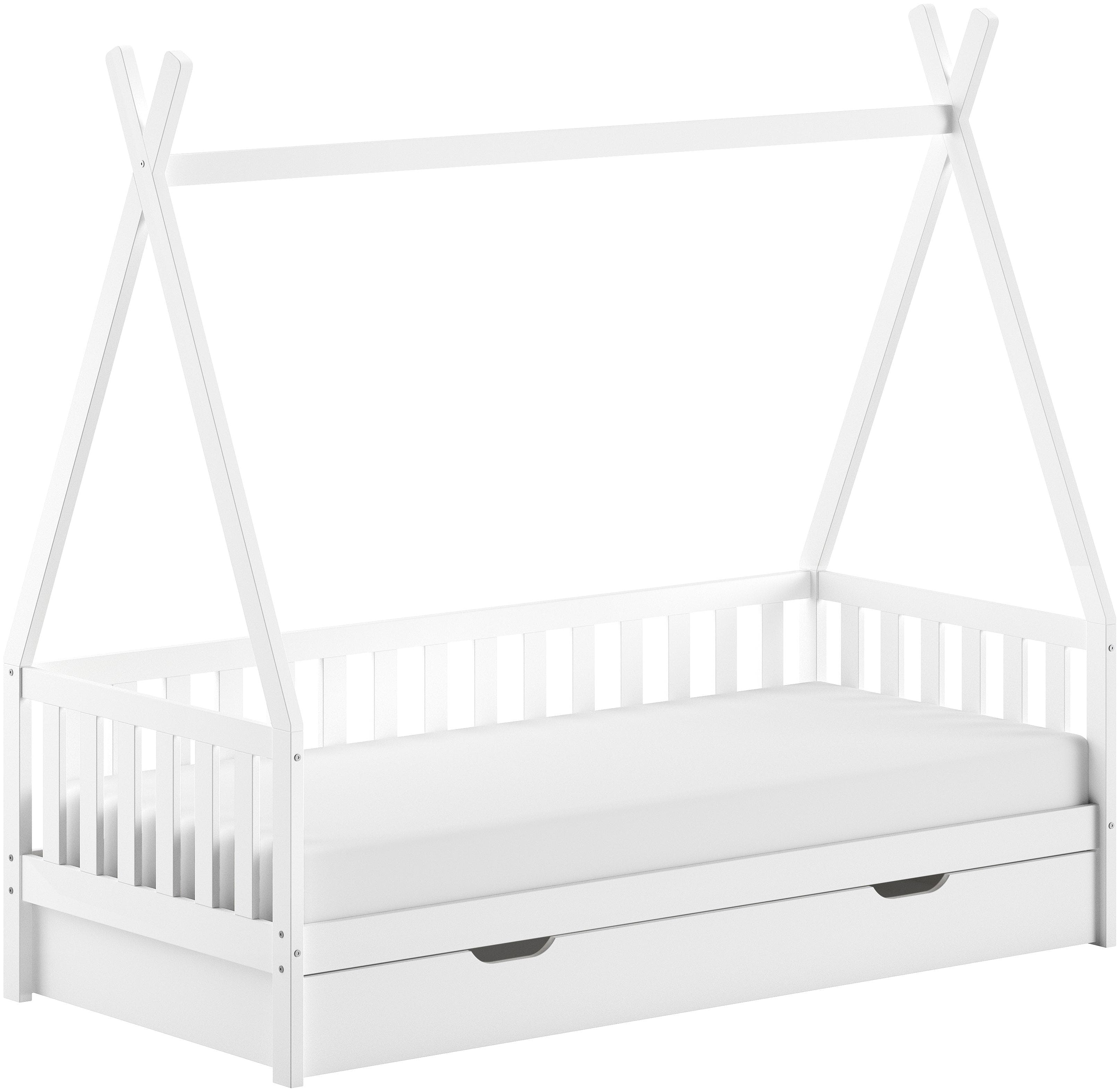 Massivholzbett VIPACK Tipi Dach Kinderbett