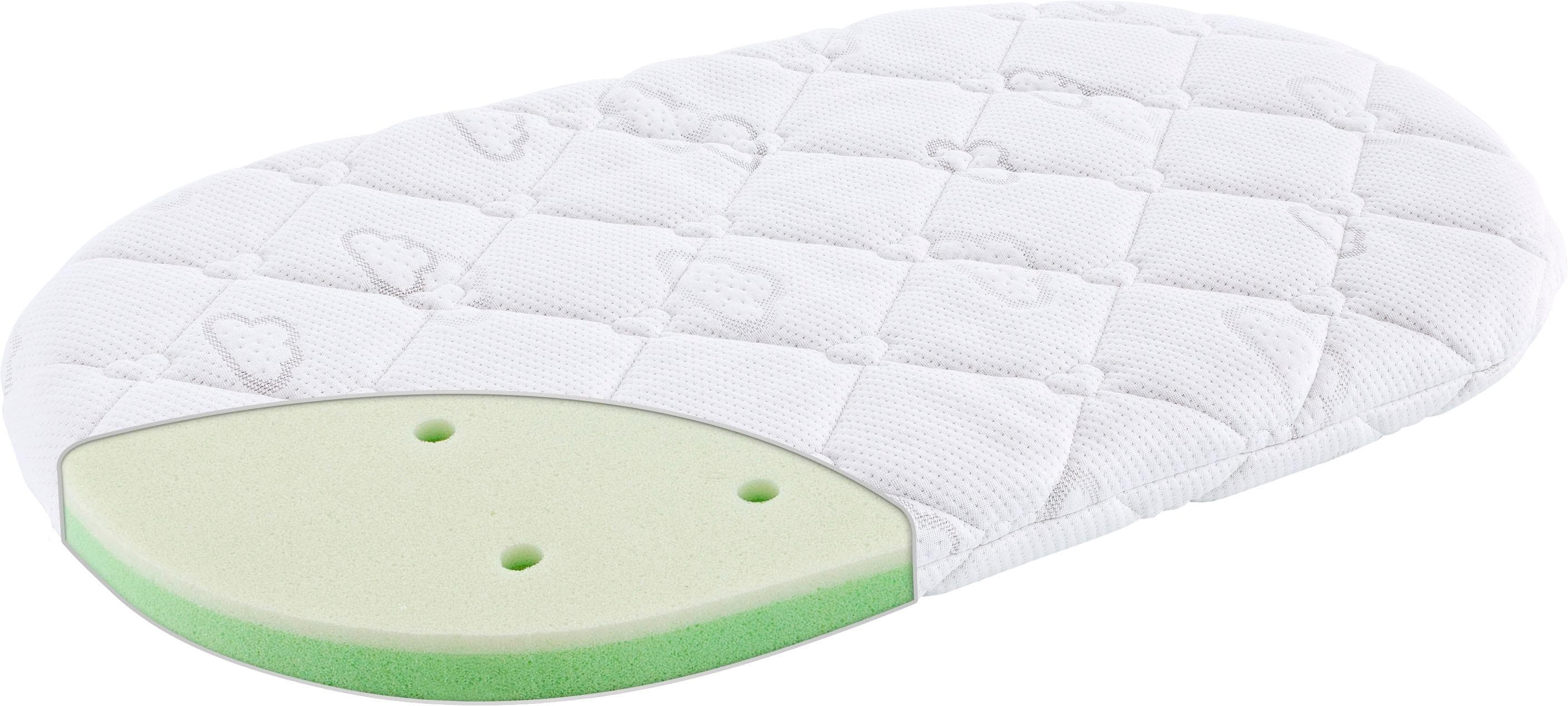 TRÄUMELAND Babymatratze Little Angel Weiß Gelschaum