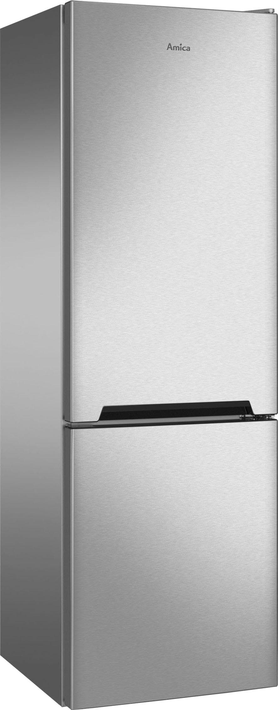 AMICA Kühl-/Gefrierkombination KGCL 387 120 E - Silber