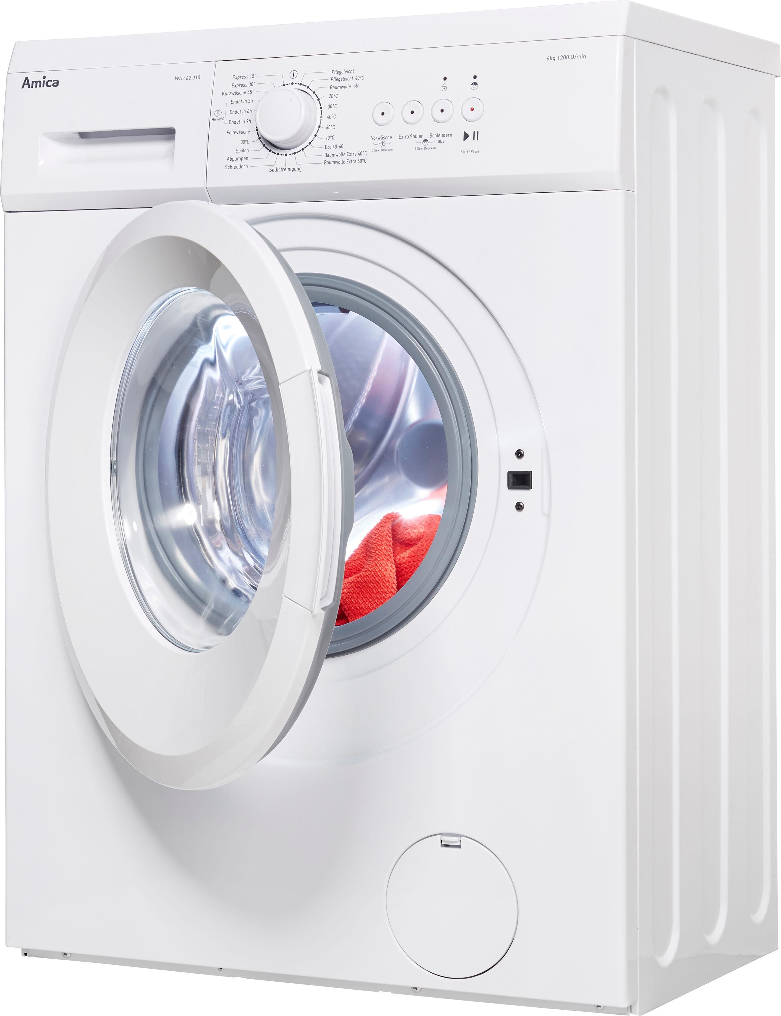 AMICA Waschmaschine WA 462 010 Frontlader Weiß 6 kg