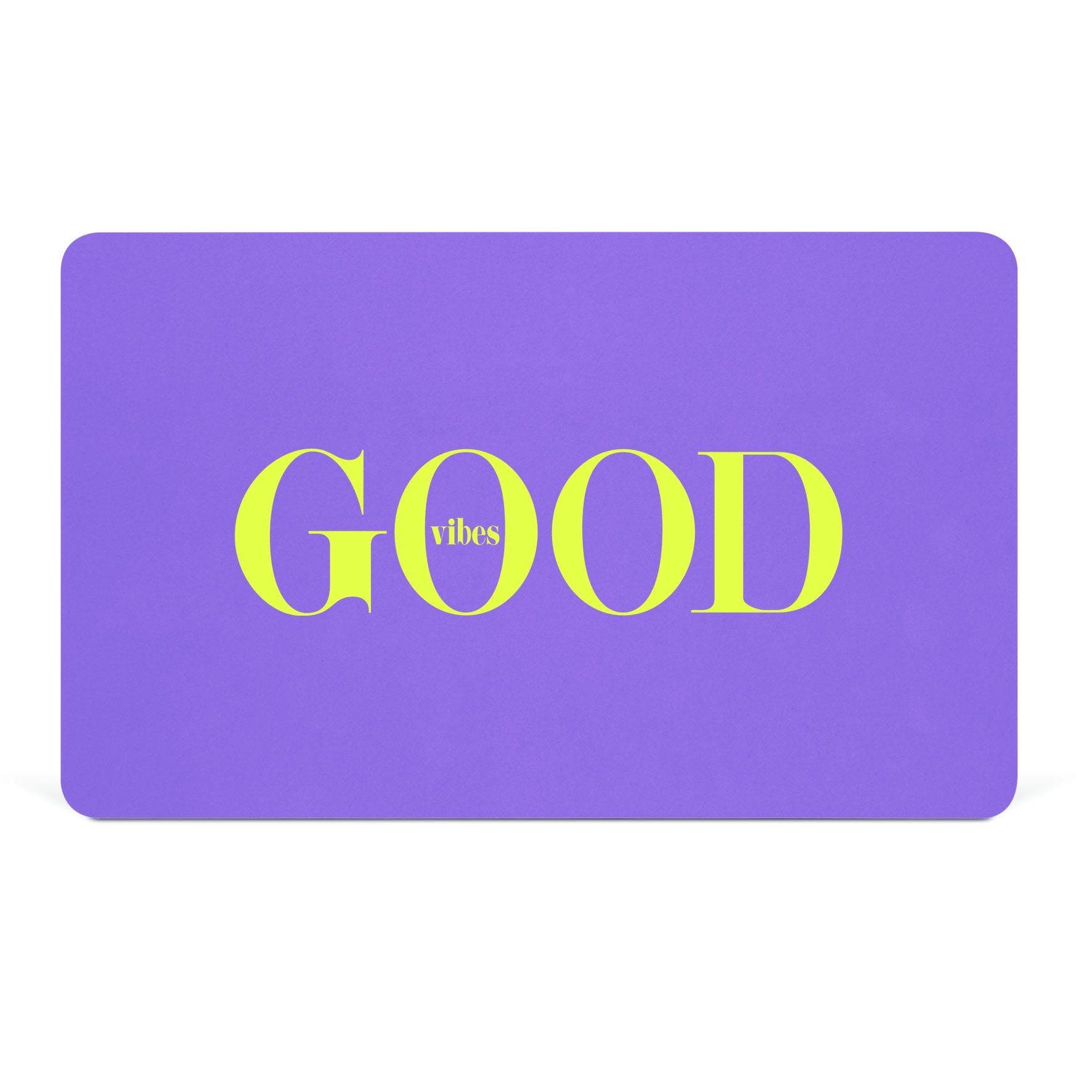 Frühstücksbrett DESIGN@HOME GOOD VIBES Lila Resopal